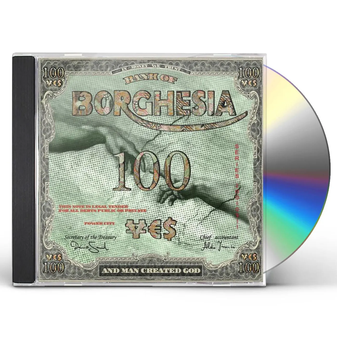 Borghesia & MAN CREATED GOD CD