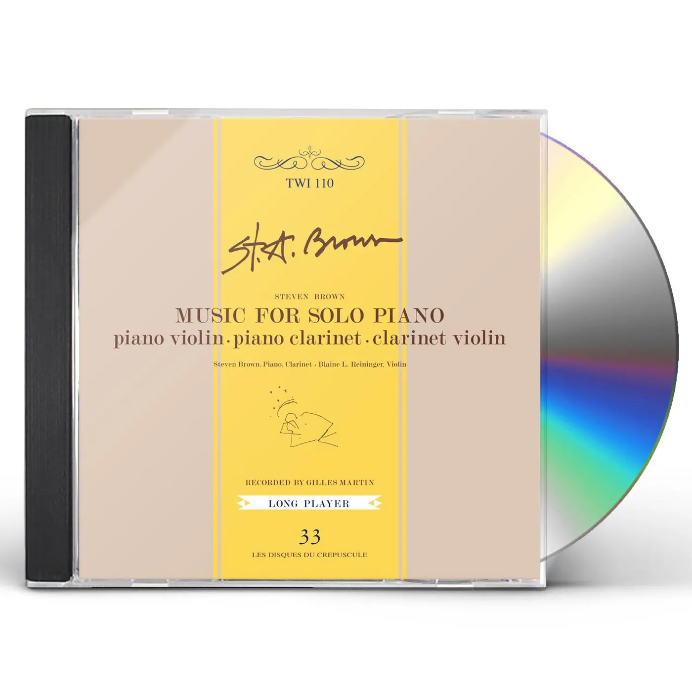 STEVEN BROWN MUSIC FOR SOLO PIANO CD