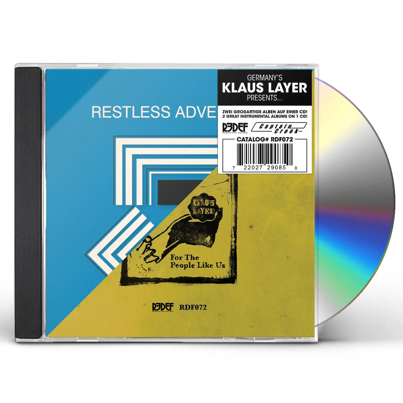 Klaus Layer RESTLESS ADVENTURES / FOR THE PEOPLE LIKE US CD