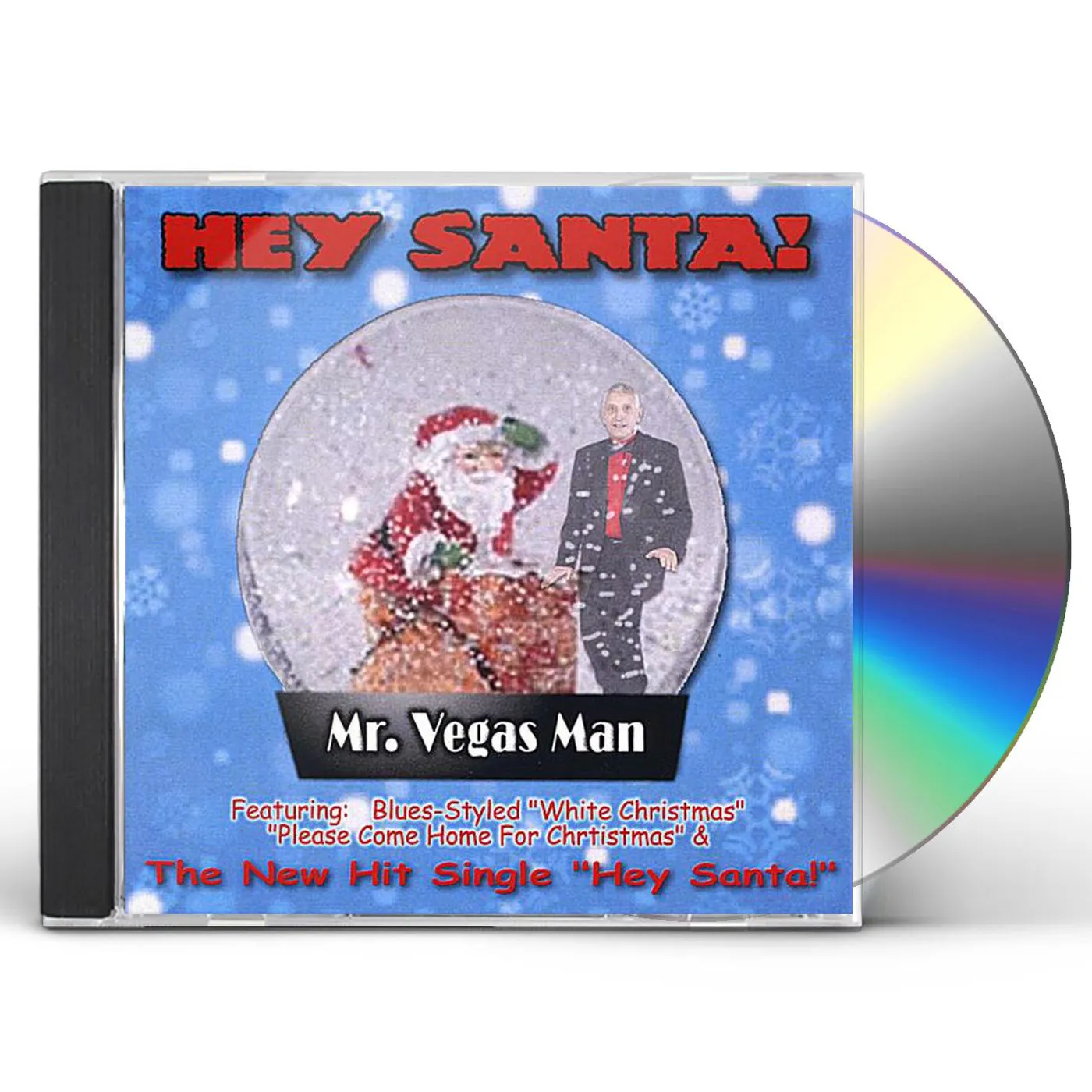Mr. Vegas Man HEY SANTA! CD