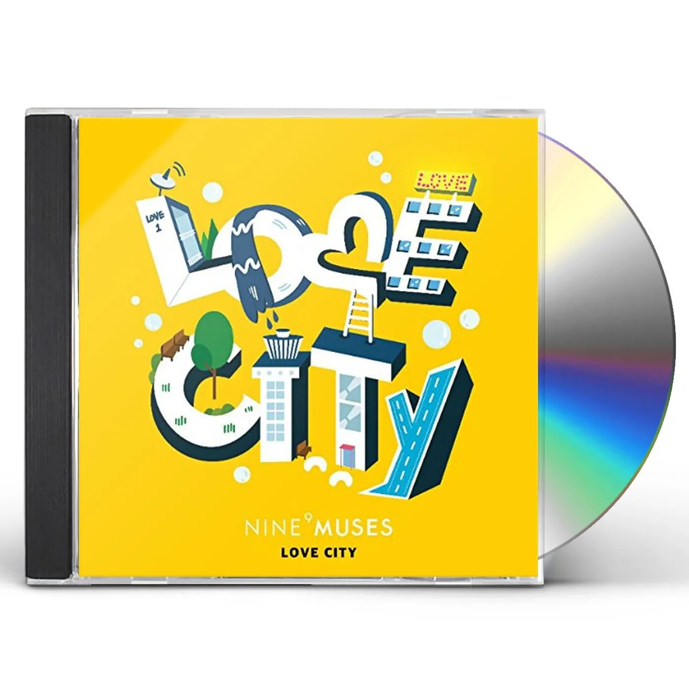 9MUSES MUSES DIARY PT.3: LOVE CITY (REPAKAGE MINI ALBUM) CD
