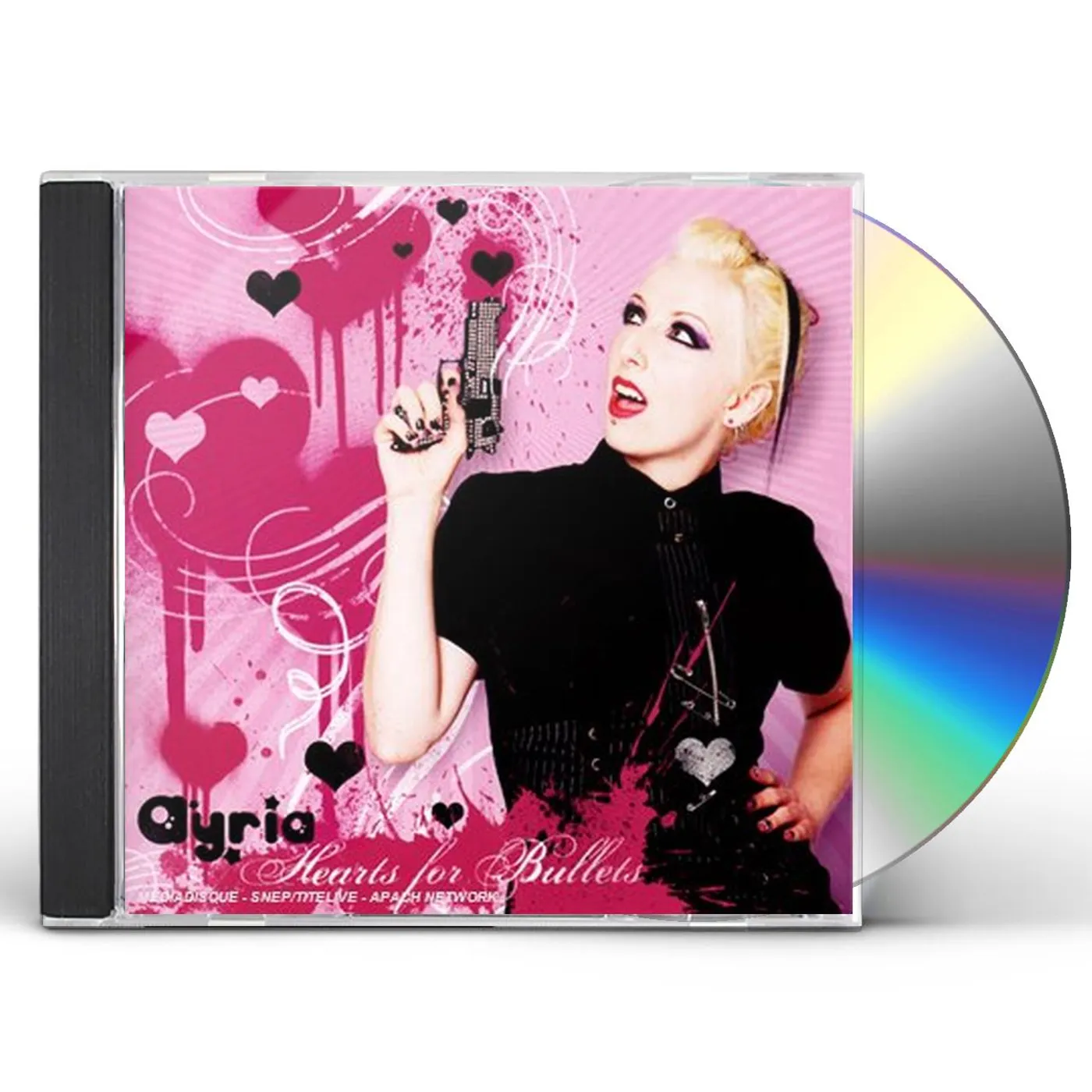 Ayria HEARTS FOR BULLETS CD