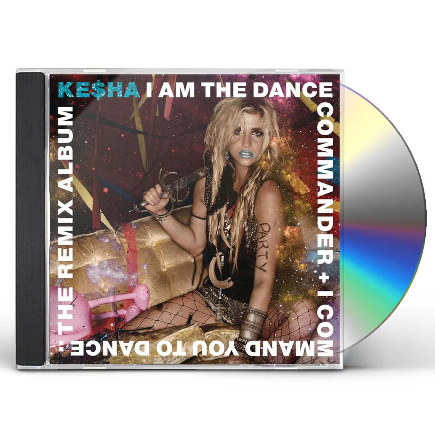 Kesha I AM DANCE COMMANDER & I COMMANDER YOU TO DANCE CD