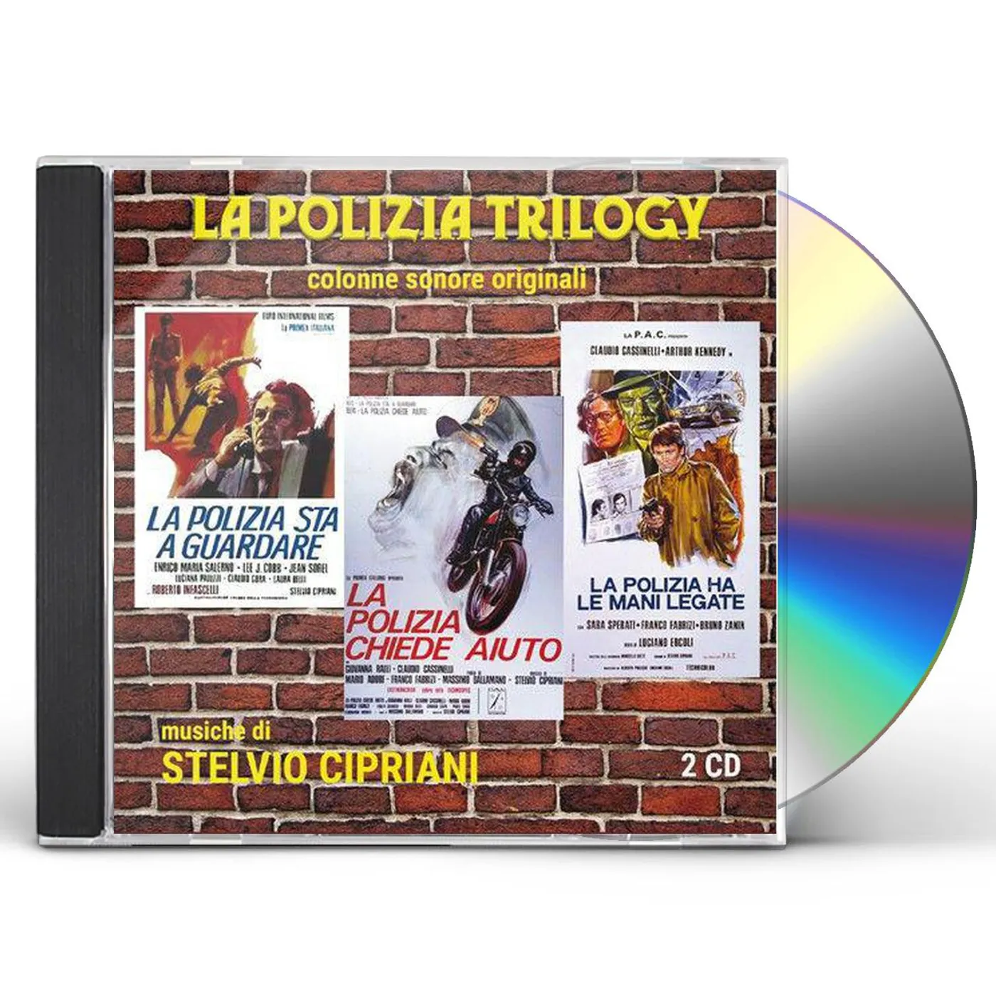Stelvio Cipriani LA POLIZIA TRILOGY / Original Soundtrack CD