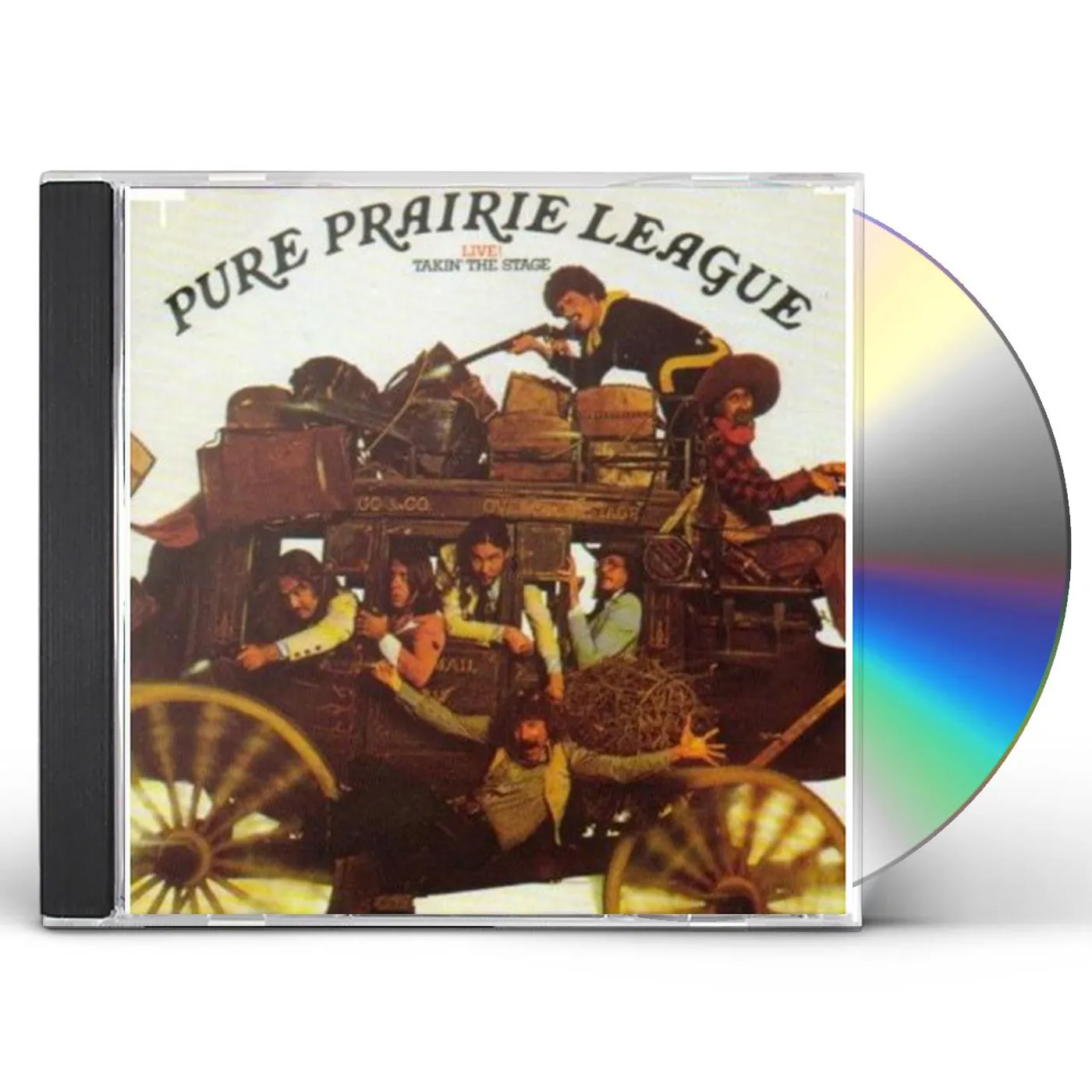 Pure Prairie League LIVE: TAKIN THE STAGE CD