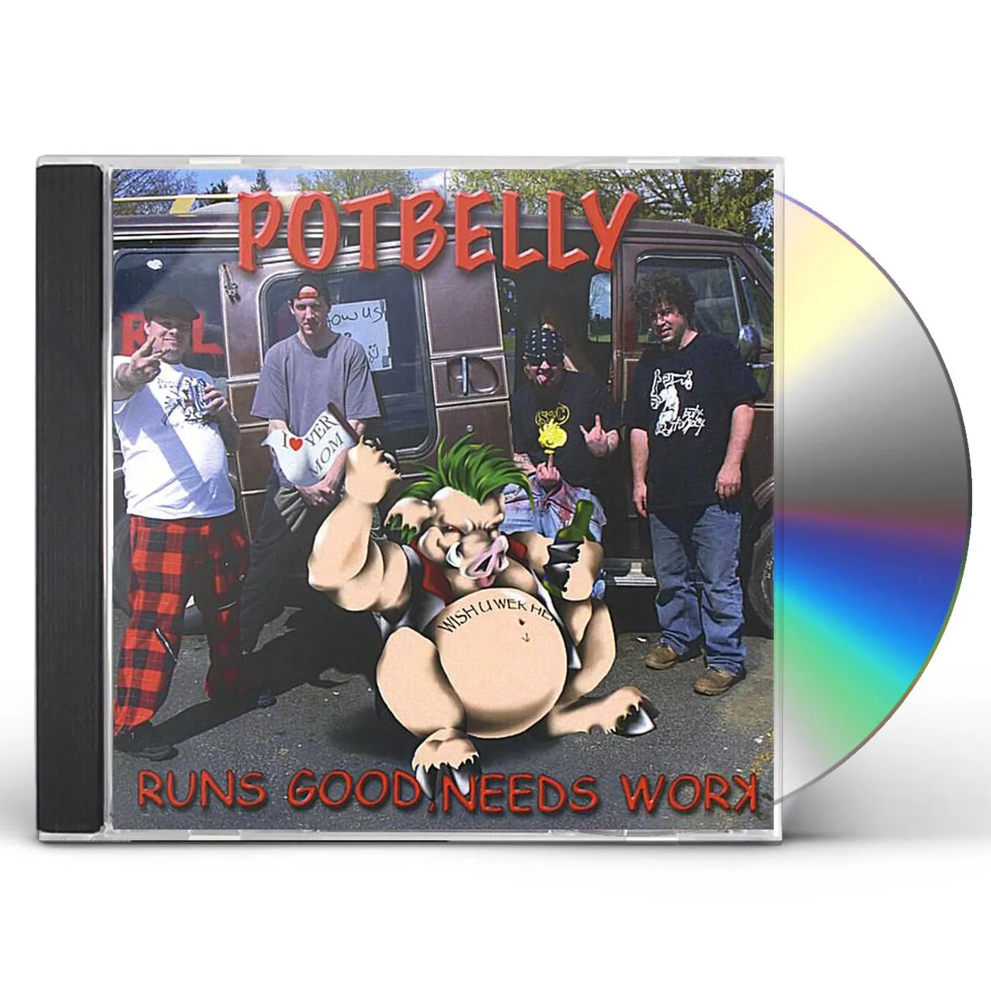Potbelly RUNS GOOD NEEDS WORK CD
