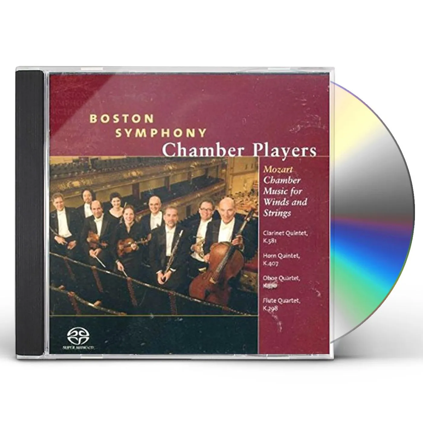 Boston Symphony Chamber Players MOZART CHAMBER MUSIC FOR WINDS & SPRINGS CD