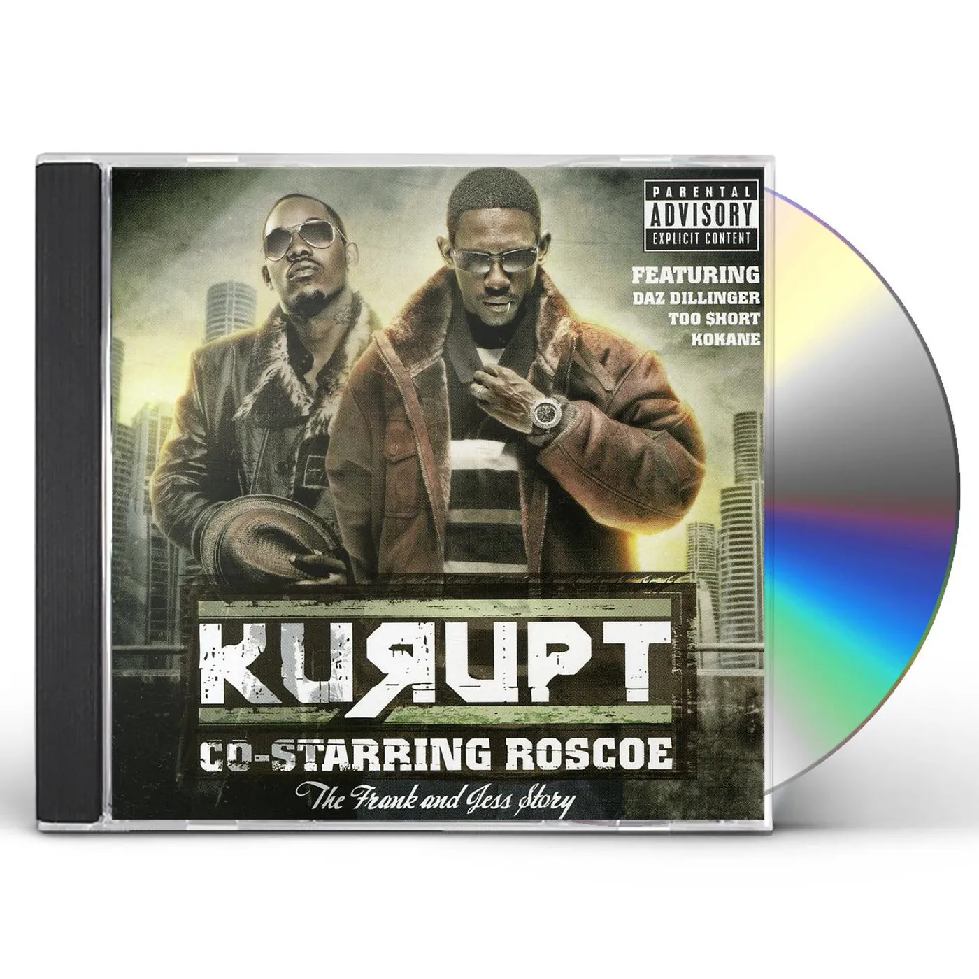 Kurupt FRANK & JESSY JAMES CD