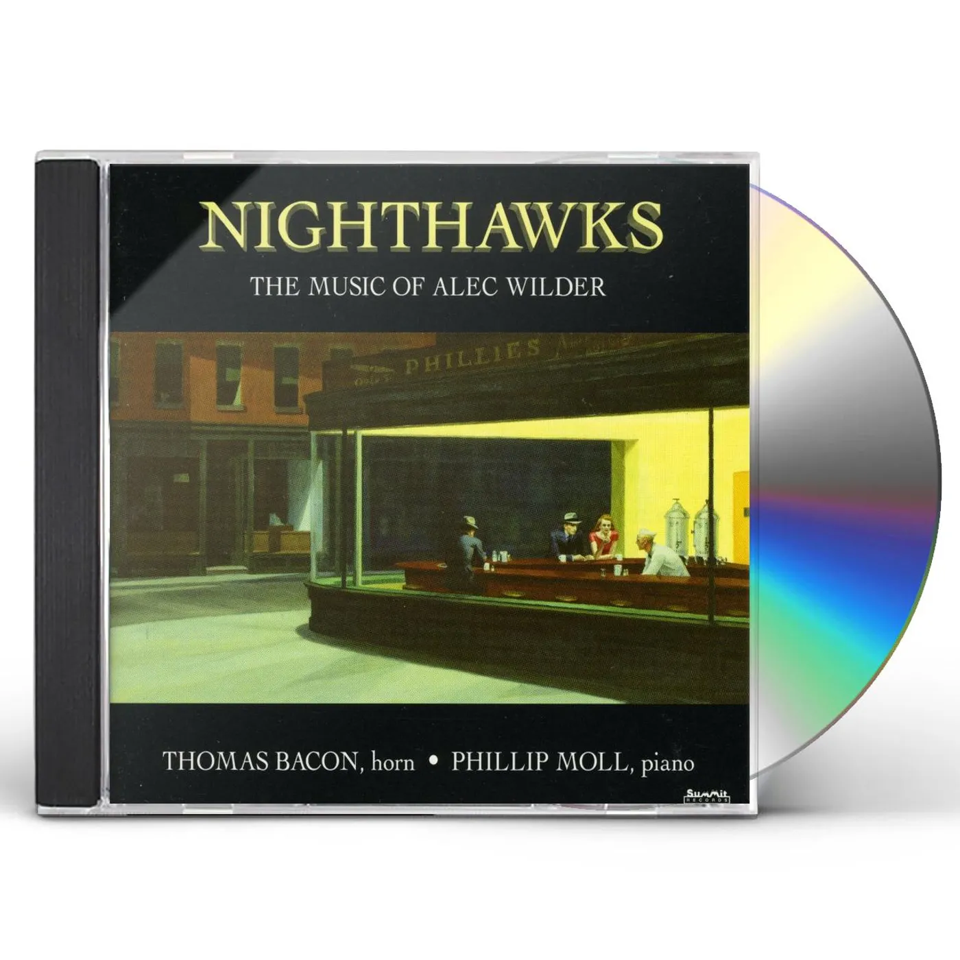 Thomas Bacon NIGHTHAWKS: MUSIC OF ALEC WILDER CD