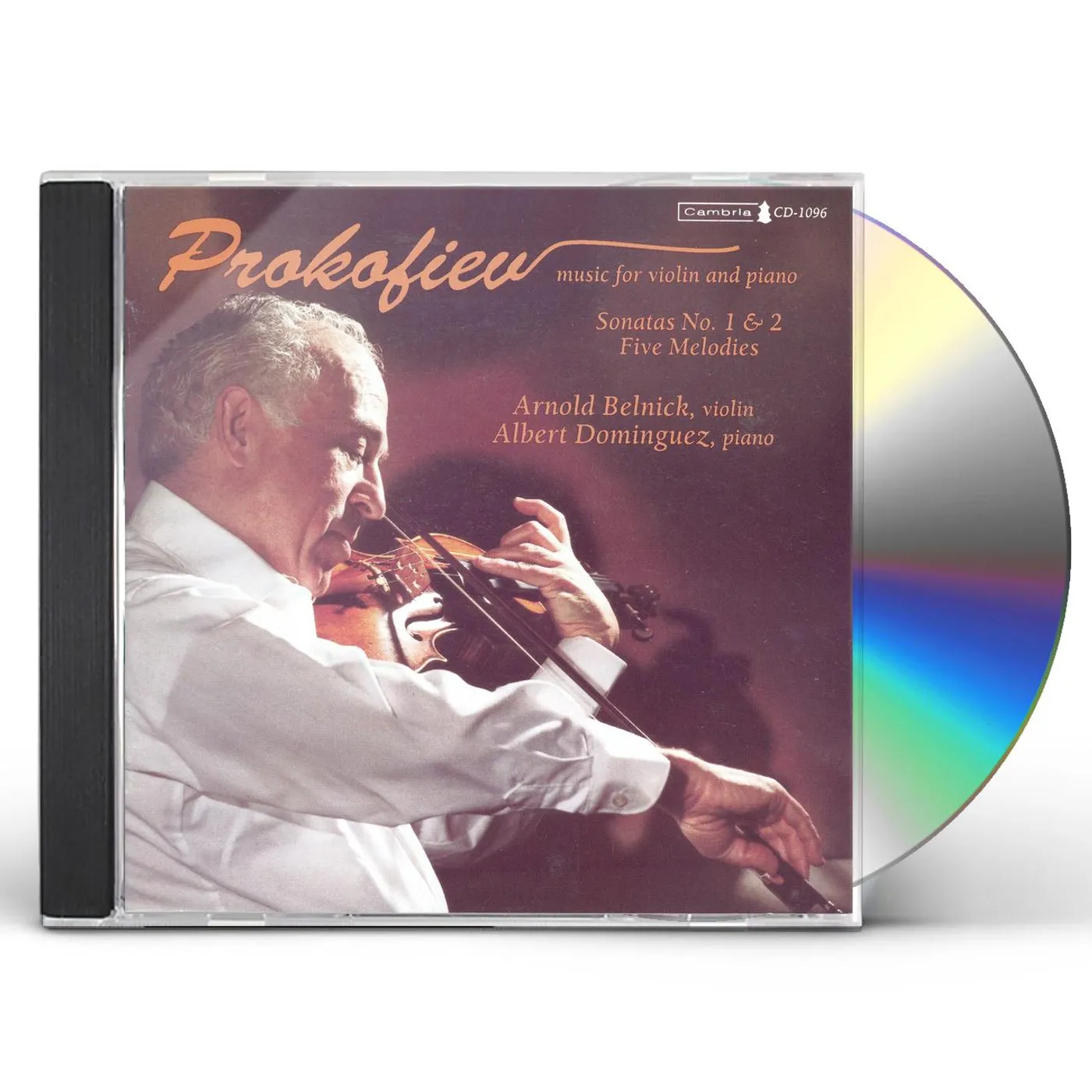 Prokofiev MUSIC FOR VIOLIN & PIANO CD