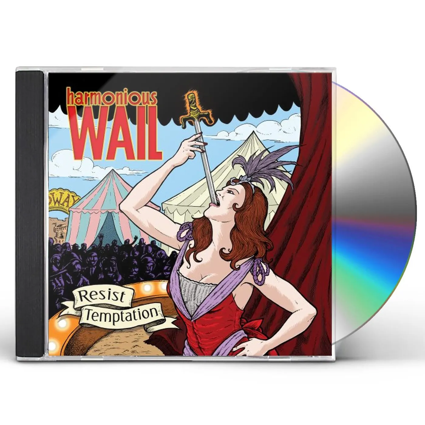 Harmonious Wail RESIST TEMPTATION CD