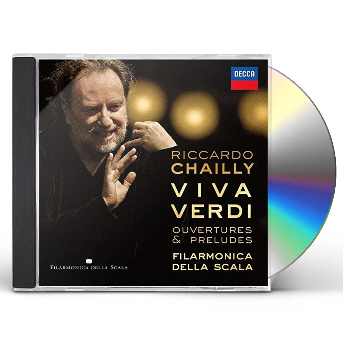 Riccardo Chailly VIVA VERDI OVERTURES & PRELUDES CD