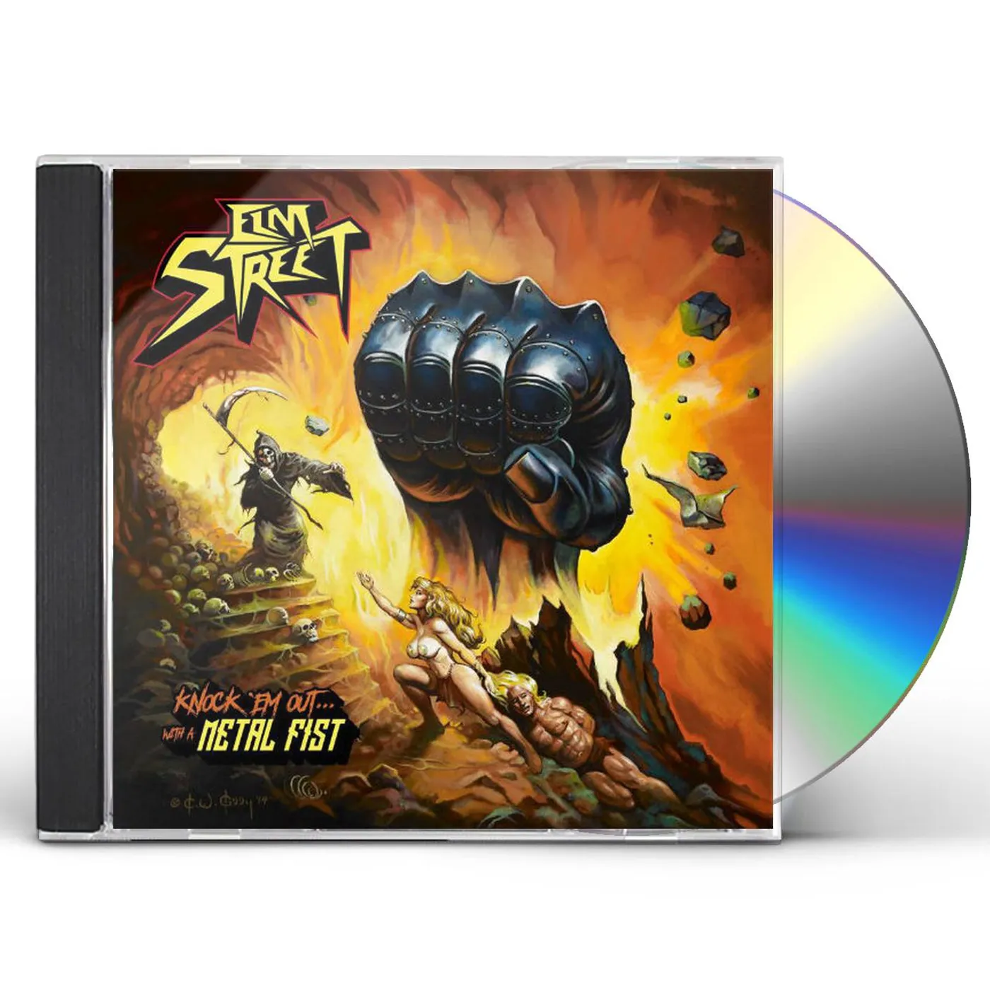 Elm Street KNOCK 'EM OUT: WITH A METAL FIST CD