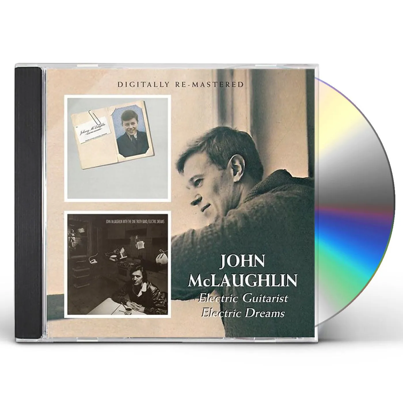 John McLaughlin ELECTRIC GUITARIST / ELECTRIC DREAMS (REMASTERED) CD