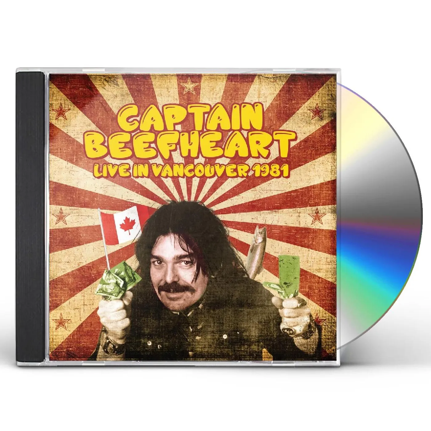 Captain Beefheart LIVE IN VANCOUVER 1981 CD