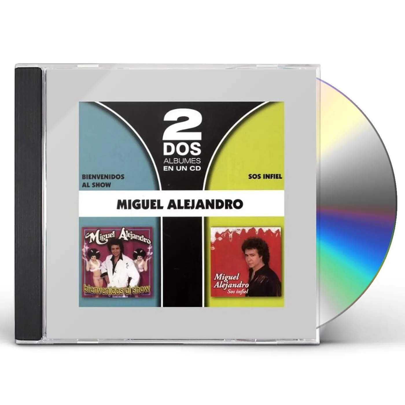 Miguel Alejandro 2 EN 1 BIENVENIDOS AL SHOW CD