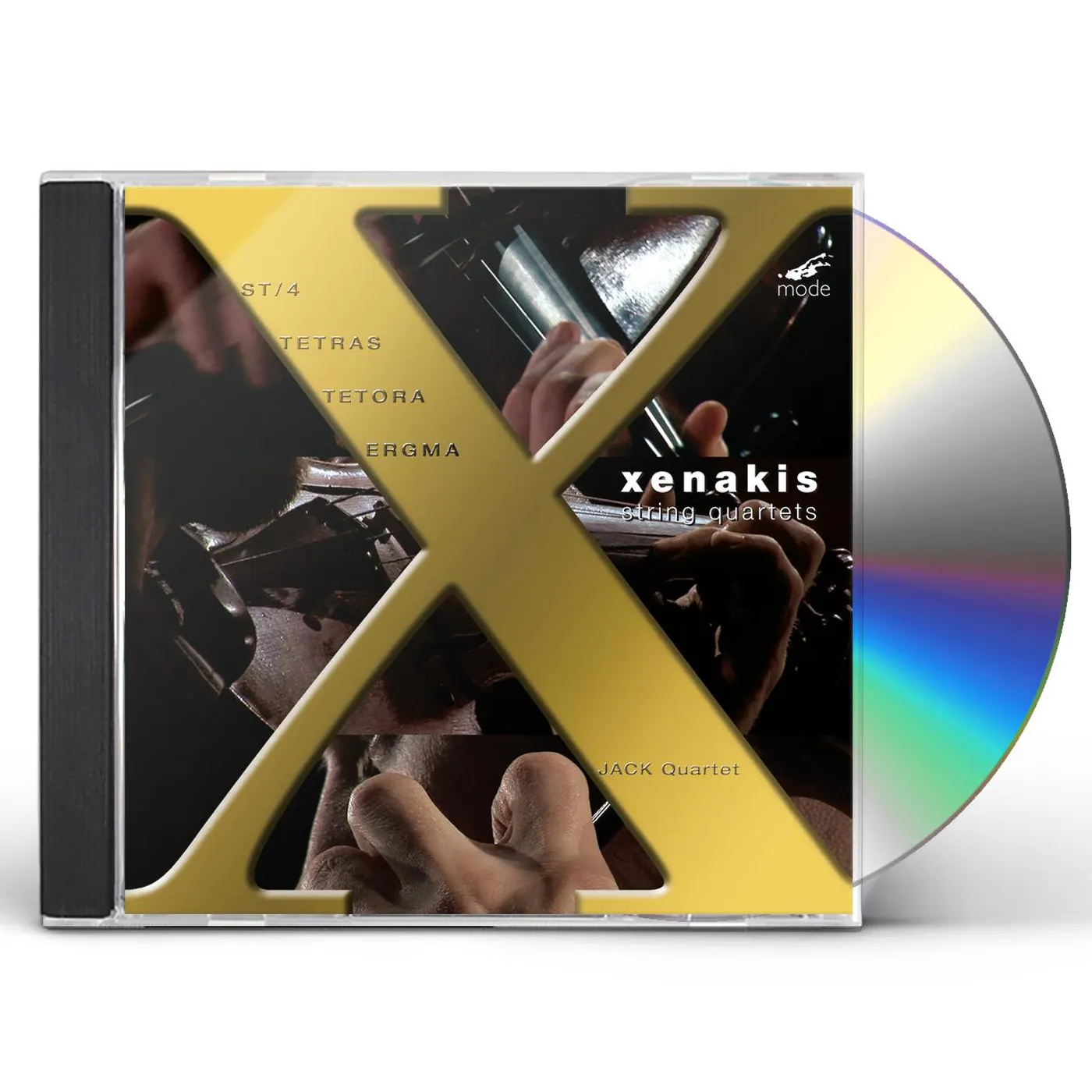 Iannis Xenakis STRING QUARTETS: JACK QUARTET CD