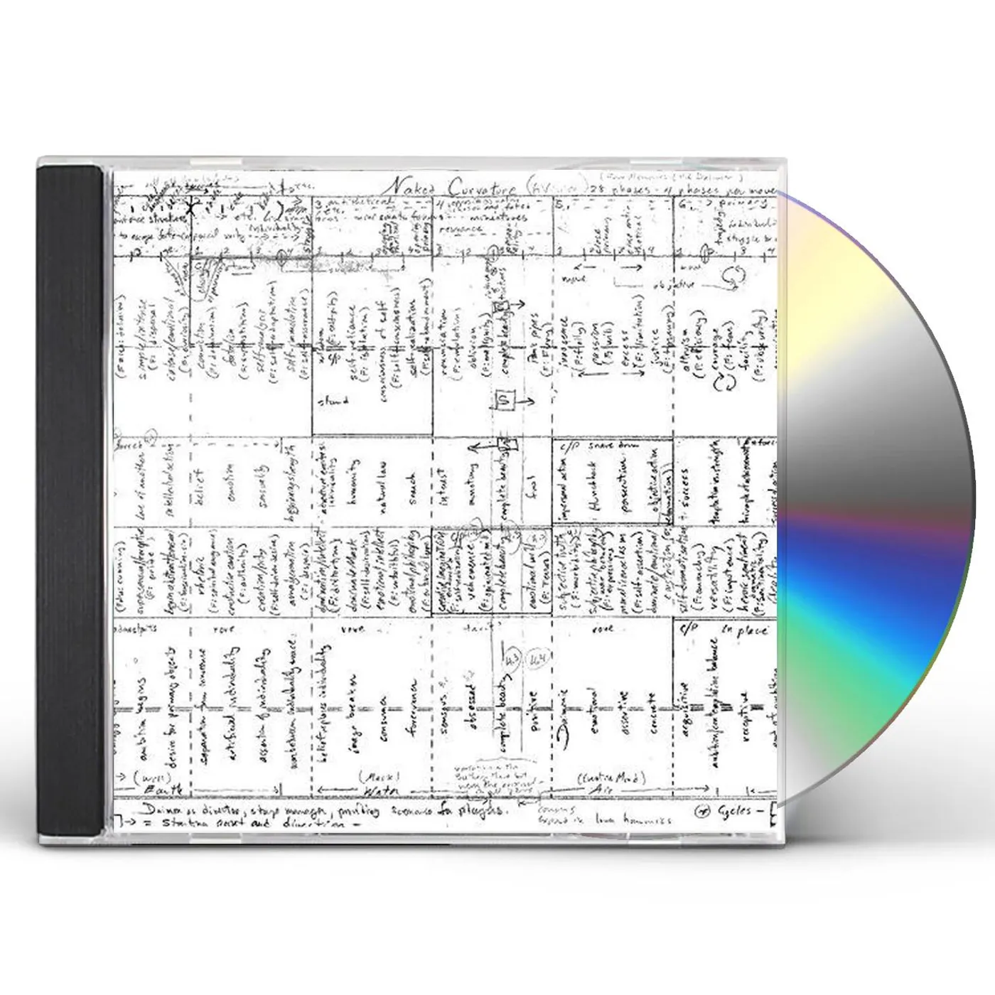 David Rosenboom NAKED CURVATURE CD