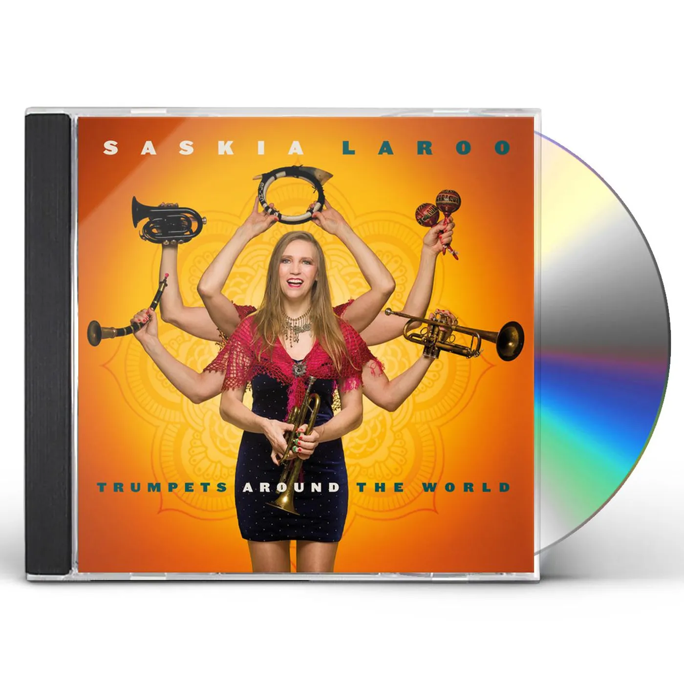 Saskia Laroo TRUMPETS AROUND THE WORLD CD