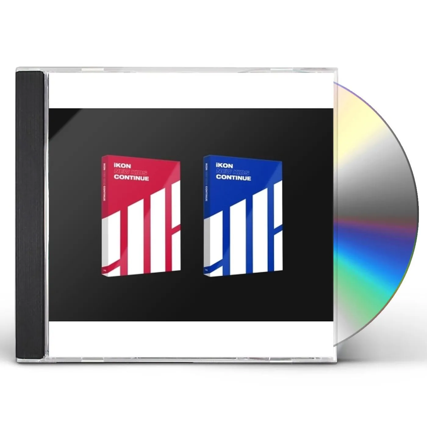iKON NEW KIDS: CONTINUE (RED OR BLUE COVER) CD