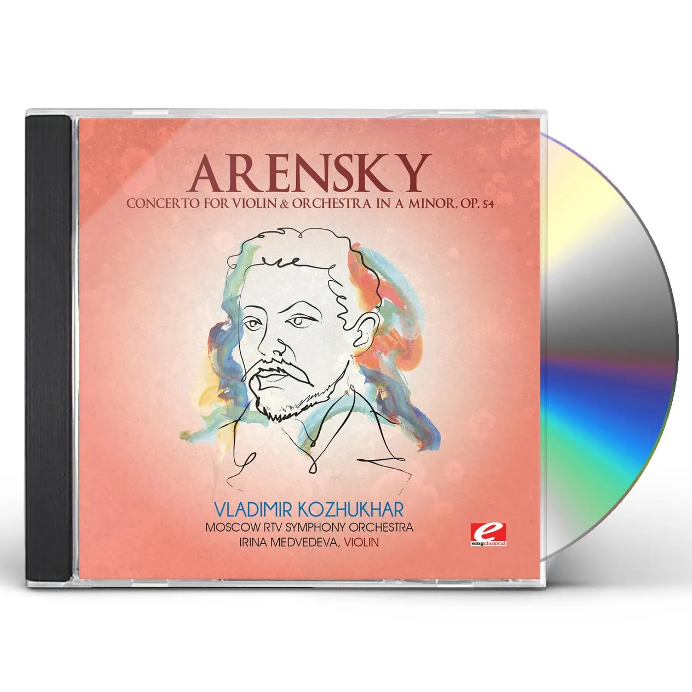 Arensky CONCERTO FOR VIOLIN & ORCHESTRA IN A MINOR CD