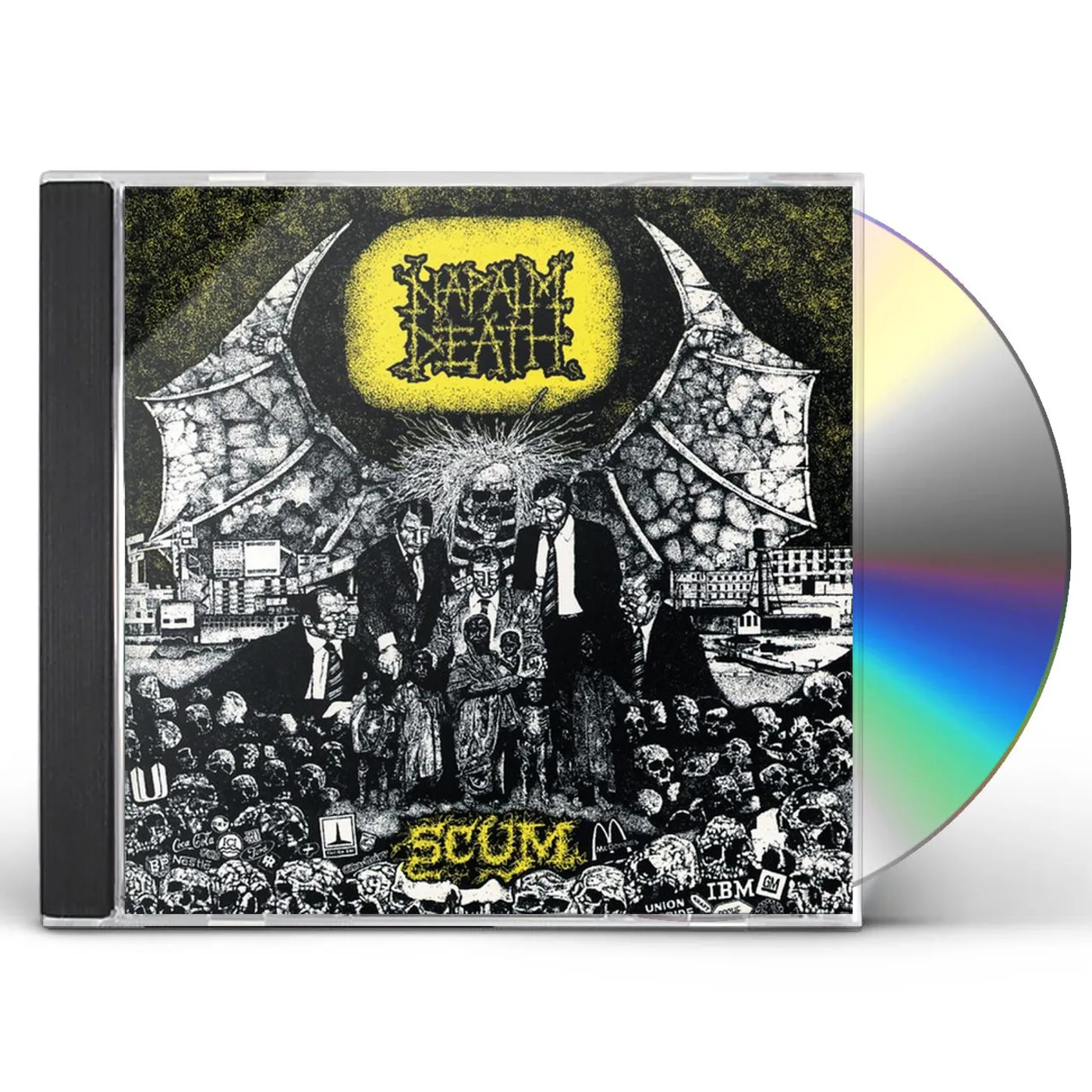 Napalm Death SCUM (FULL DYNAMIC RANGE DIGIPACK) CD