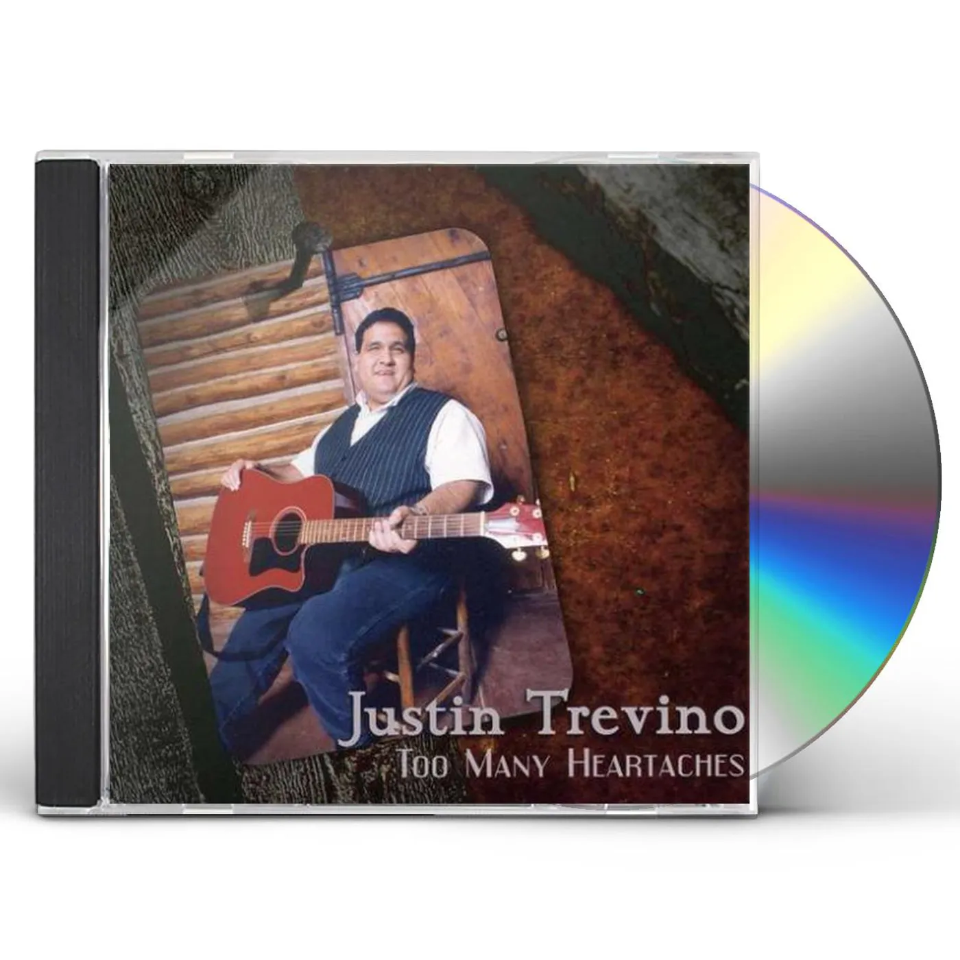 Justin Trevino TOO MANY HEARTACHES CD