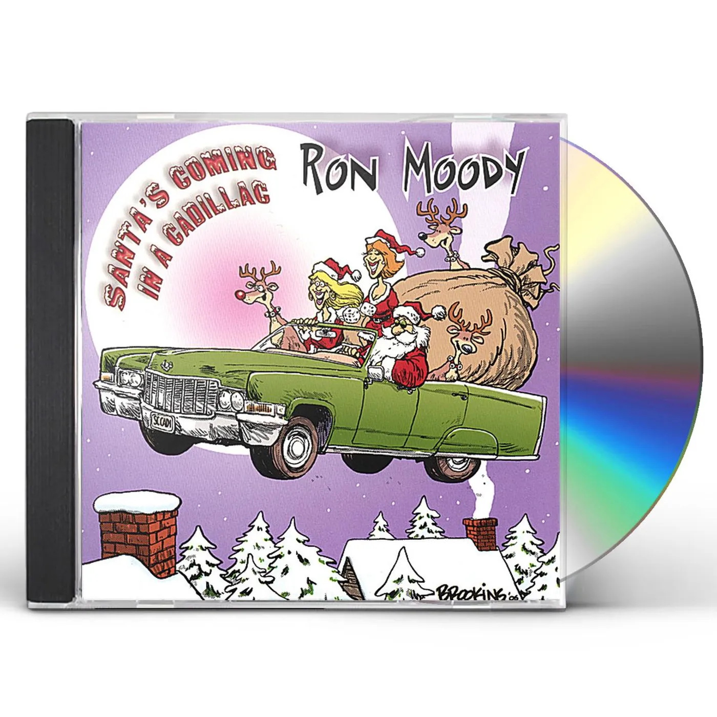 Ron Moody SANTA'S COMING IN A CADILLAC CD