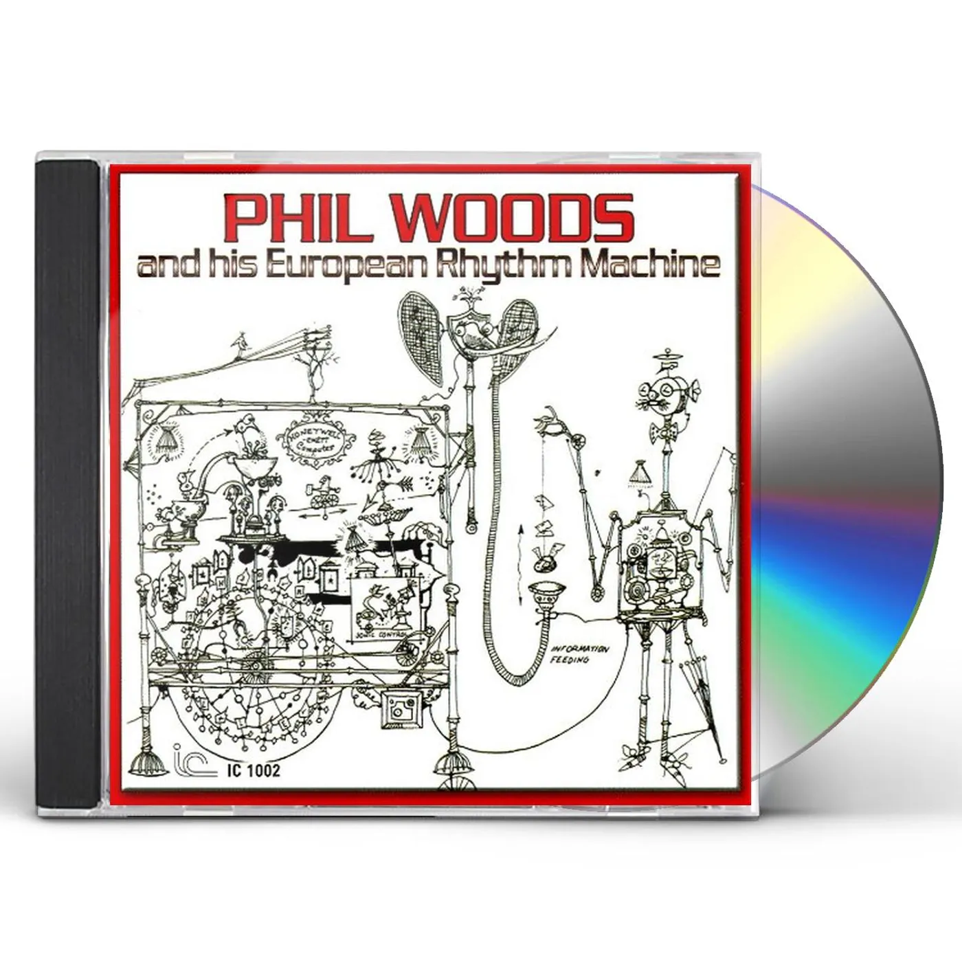 PHIL WOODS & HIS EUROPEAN CD