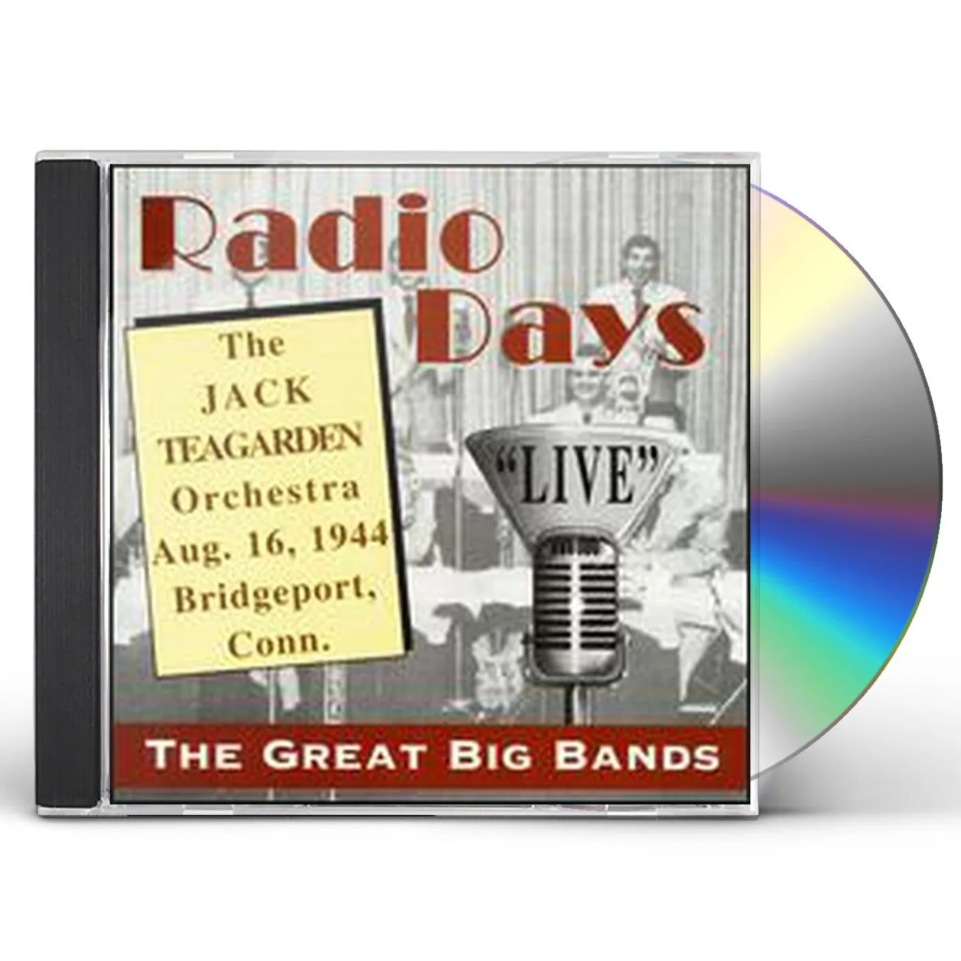 Jack Teagarden BRIDGEPORT CONNECTICUT CD