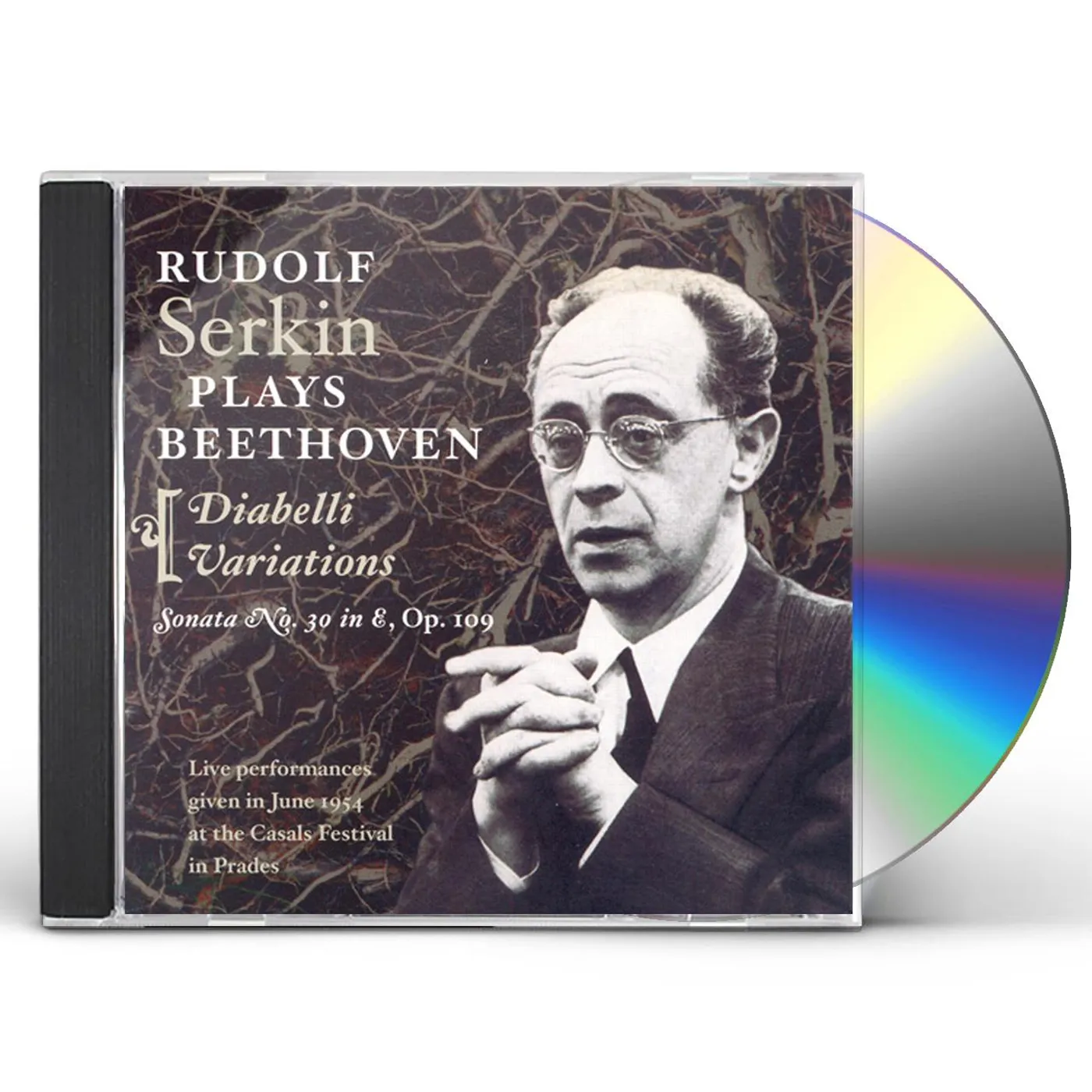 Beethoven / Serkin SERKIN PLAYS BEETHOVEN CD