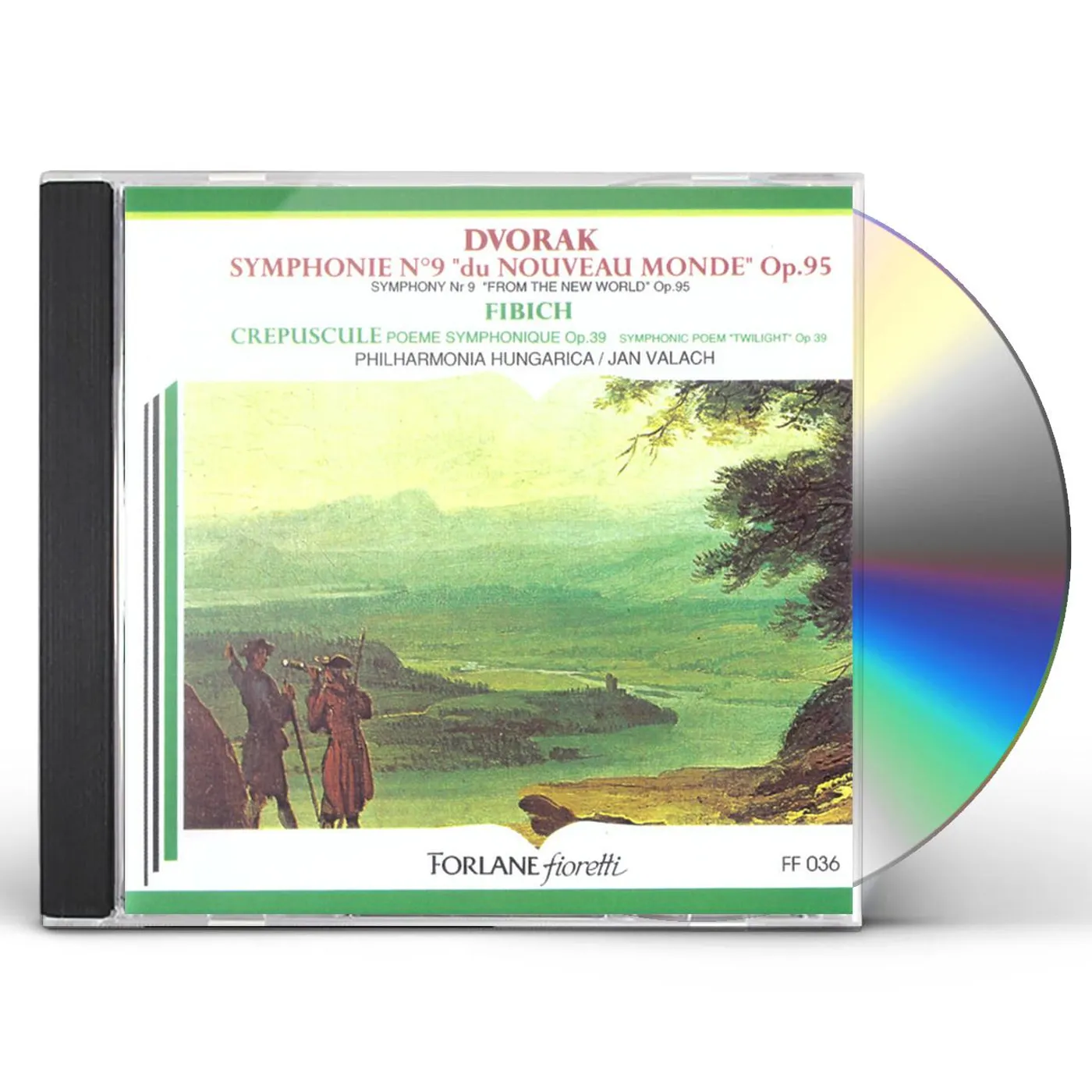 Antonin Dvorak SYMPHONIE NO9 DU NOUVEAU MONDE OP.9 CD