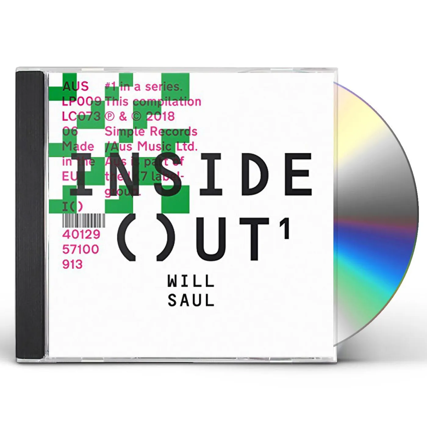 Will Saul INSIDE OUT CD