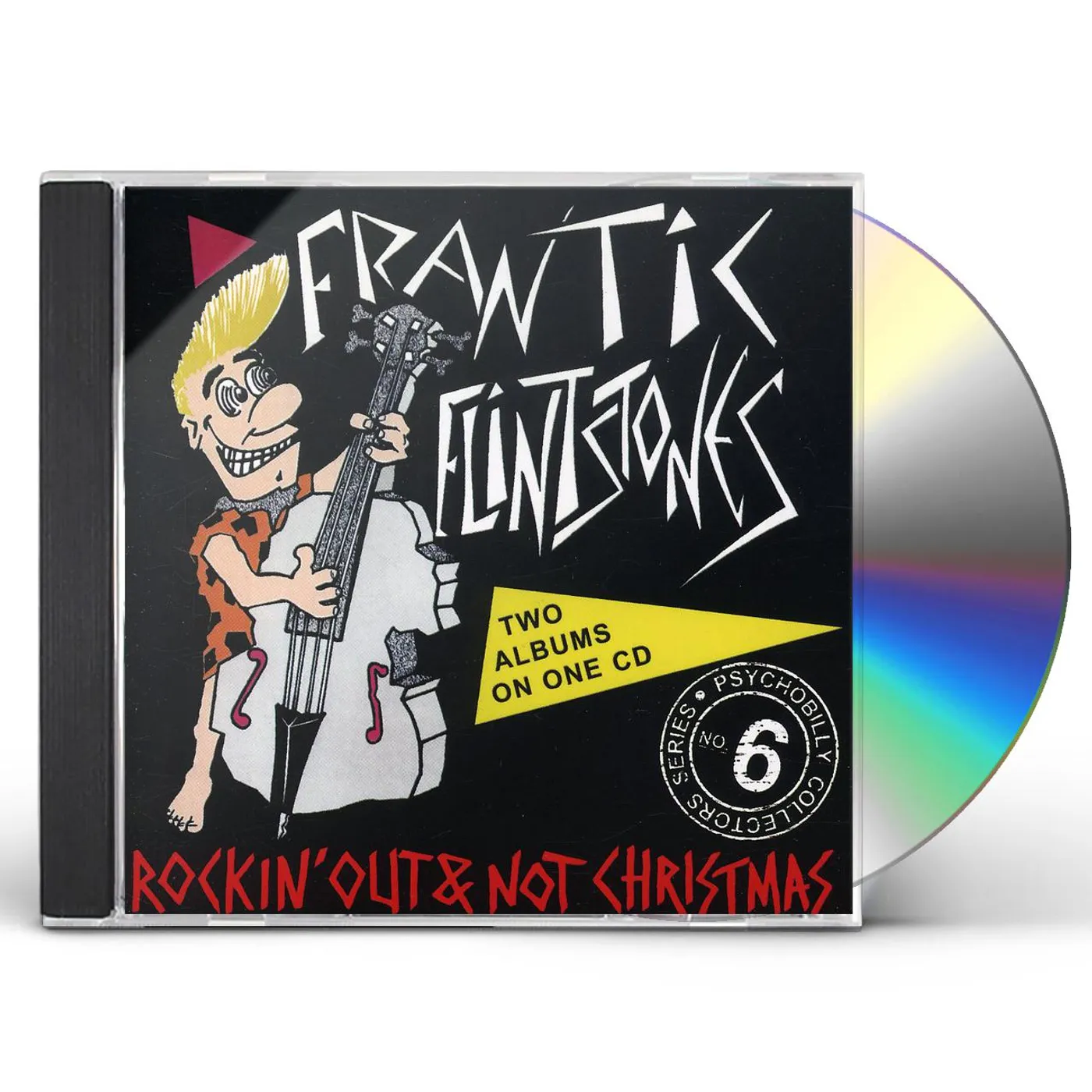 Frantic Flintstones ROCKIN OUT / NOT CHRISTMAS CD