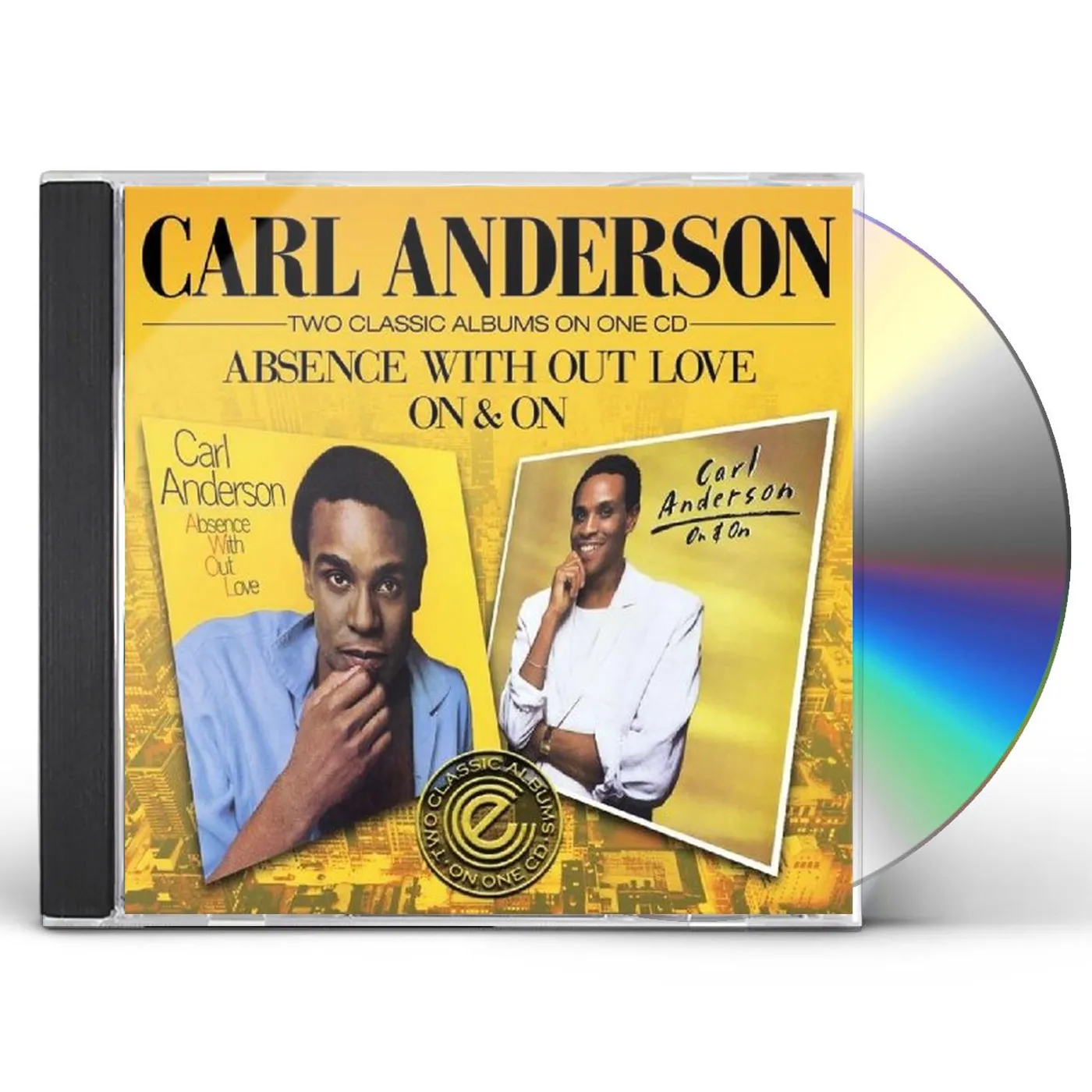 Carl Anderson ABSENCE WITH OUT LOVE / ON & ON CD