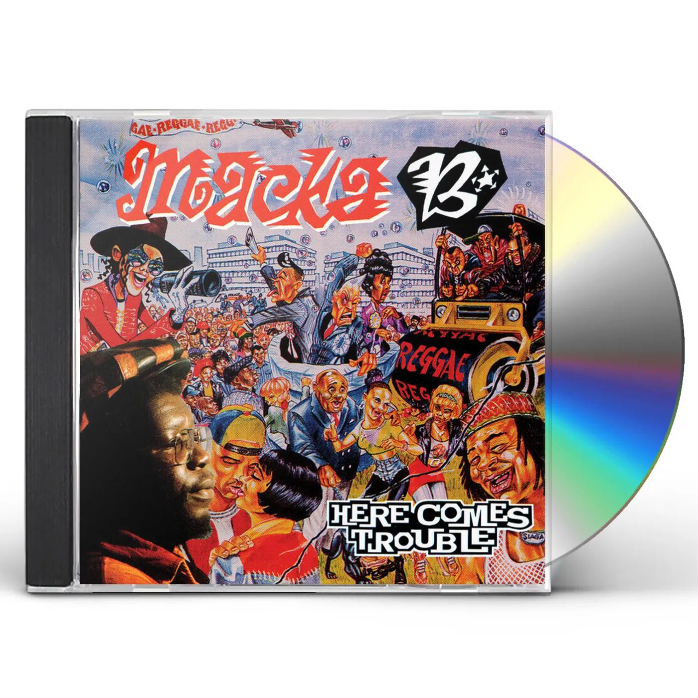 Macka B HERE COMES TROUBLE CD