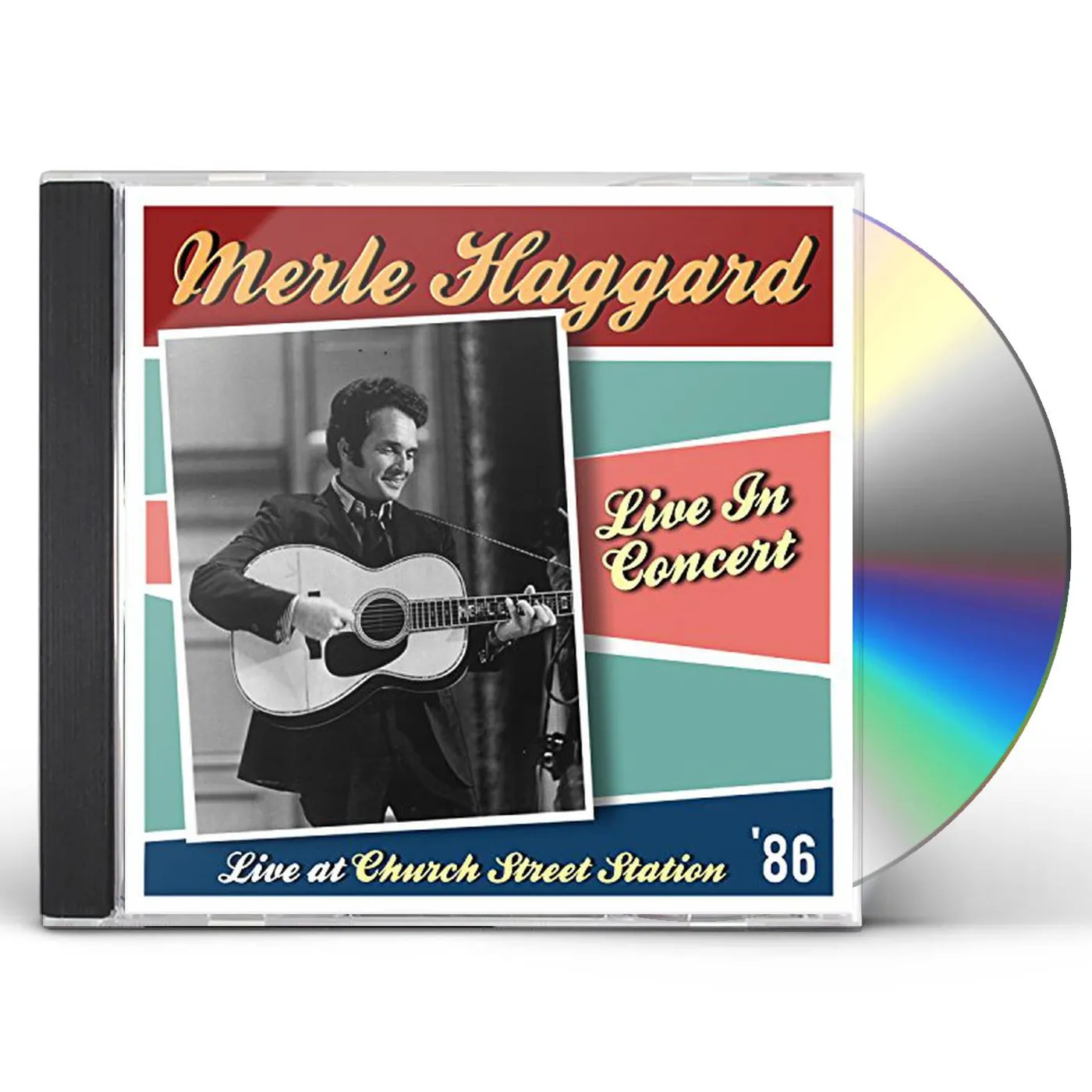 Merle Haggard LIVE AT CHURCH STREET STATION CD