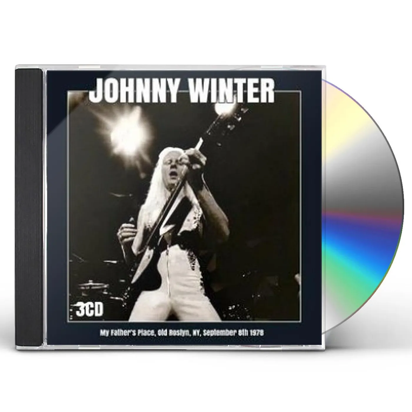 Johnny Winter MY FATHER'S PLACE OLD ROSLYN NY SEPTEMBER 8TH 1978 CD