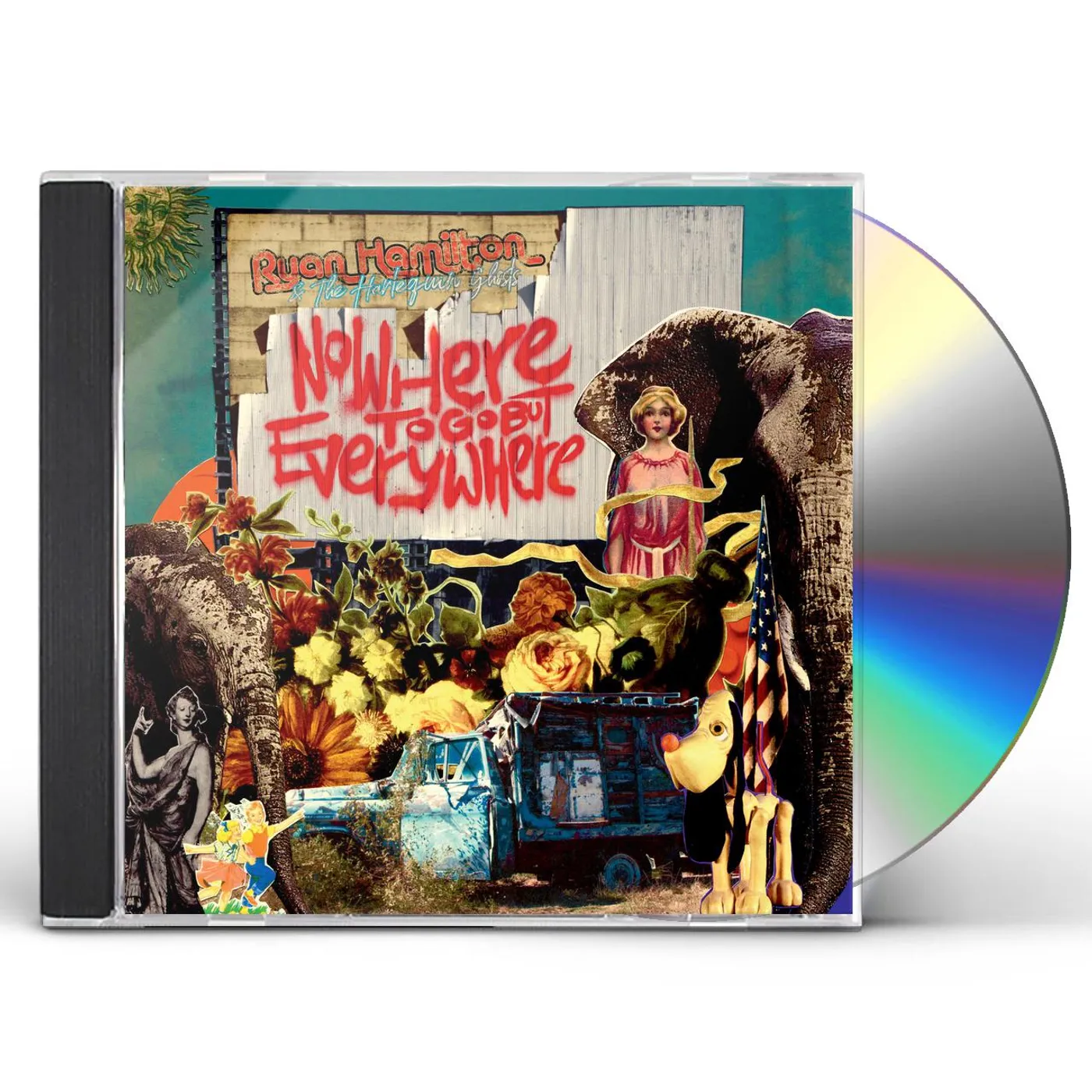 Ryan Hamilton And The Harlequin Ghosts NOWHERE TO GO BUT EVERYWHERE CD