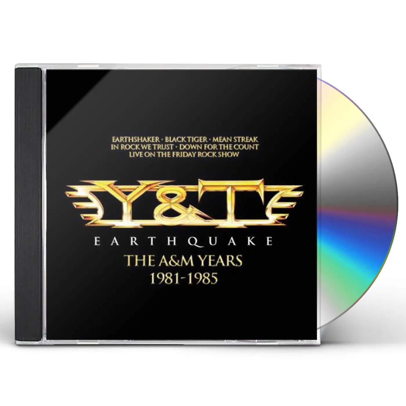 Y&T EARTHQUAKE - THE A&M YEARS CD