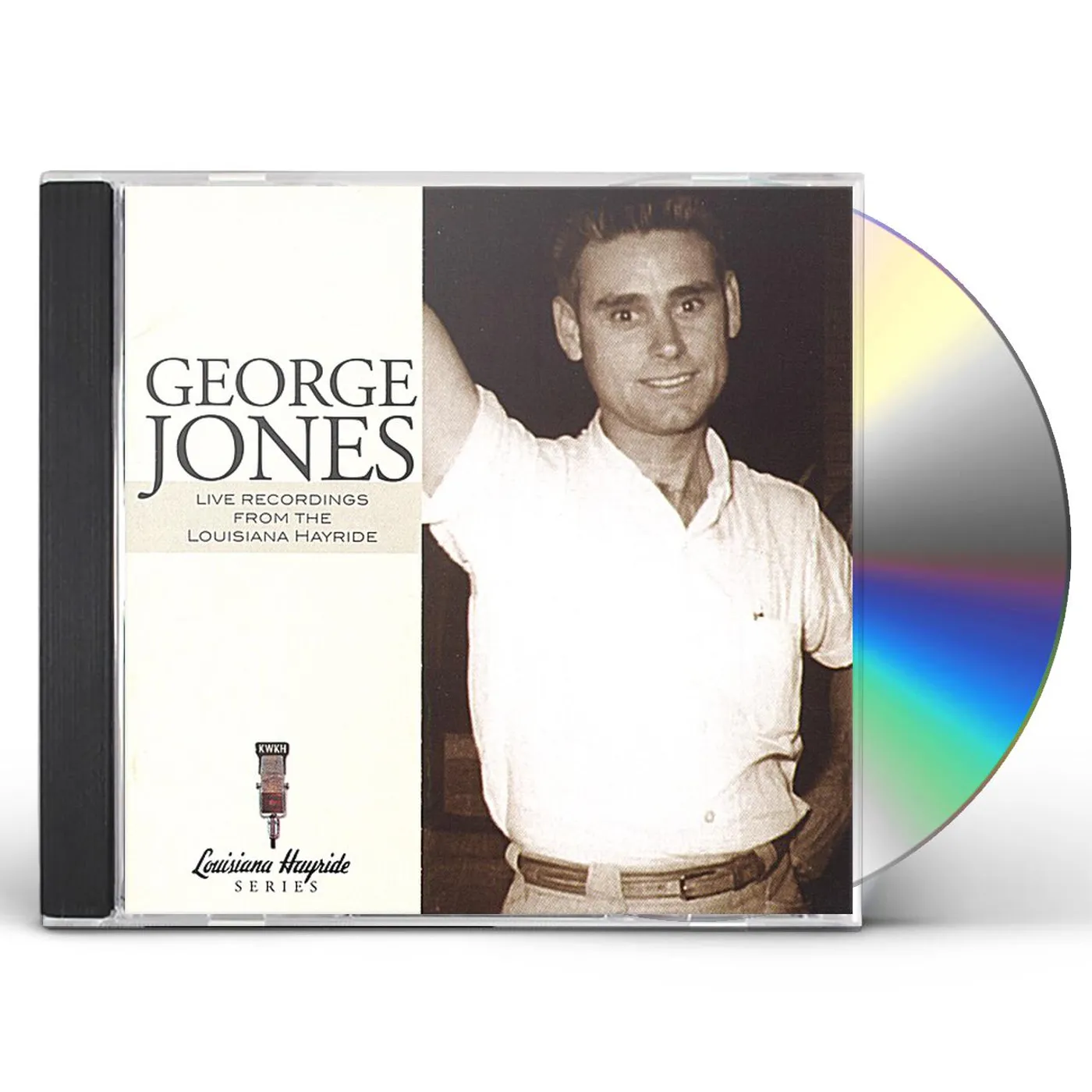 George Jones LIVE RECORDINGS FROM THE LOUISIANA HAYRIDE CD