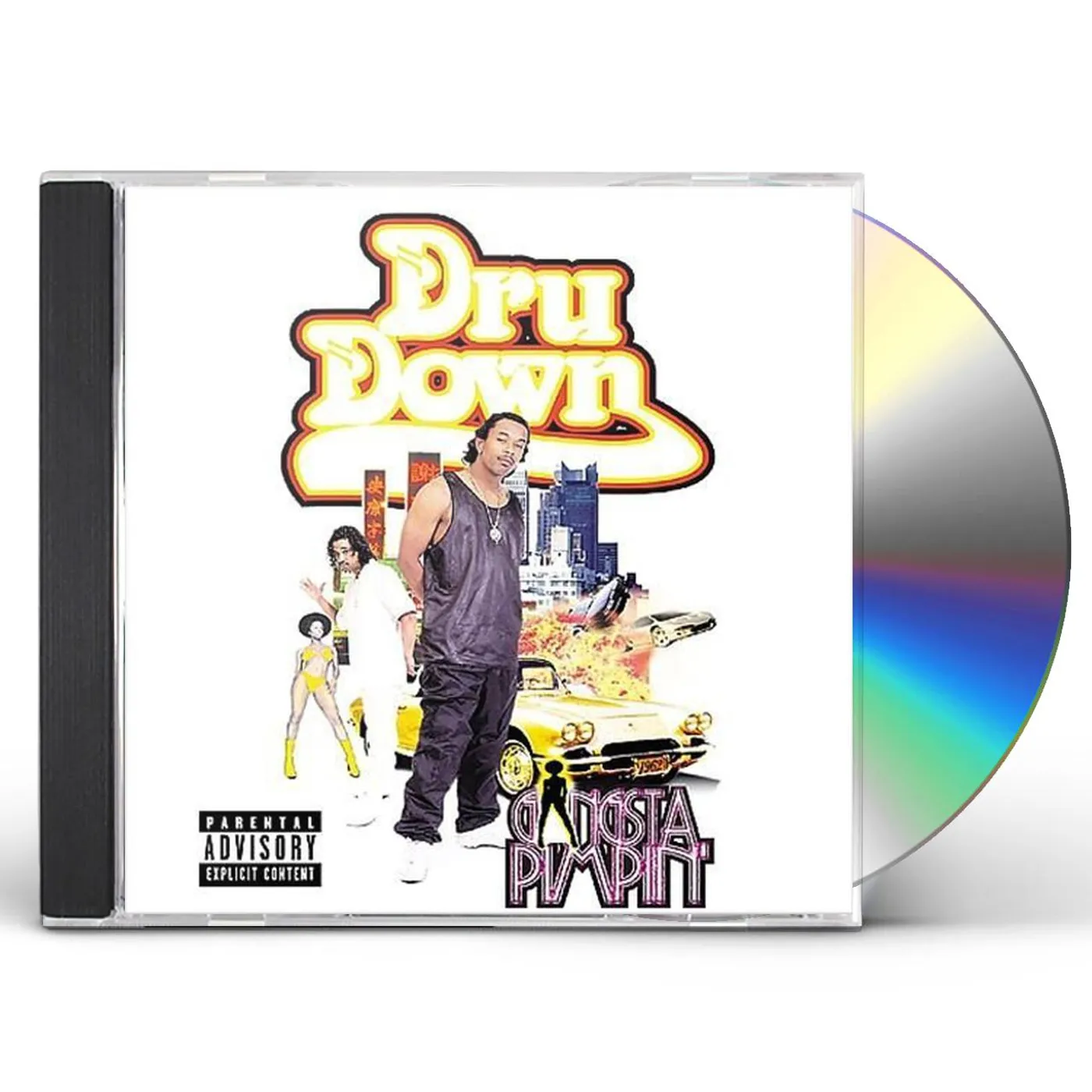 Dru Down GANGSTA PIMPIN CD