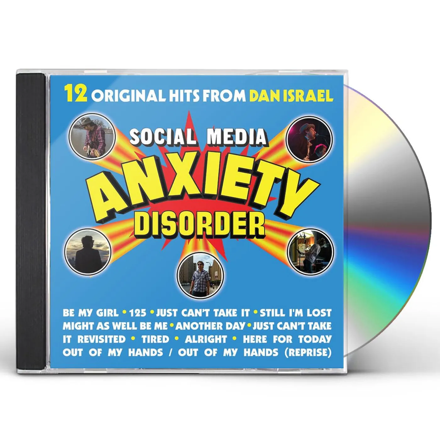 Dan Israel SOCIAL MEDIA ANXIETY DISORDER CD