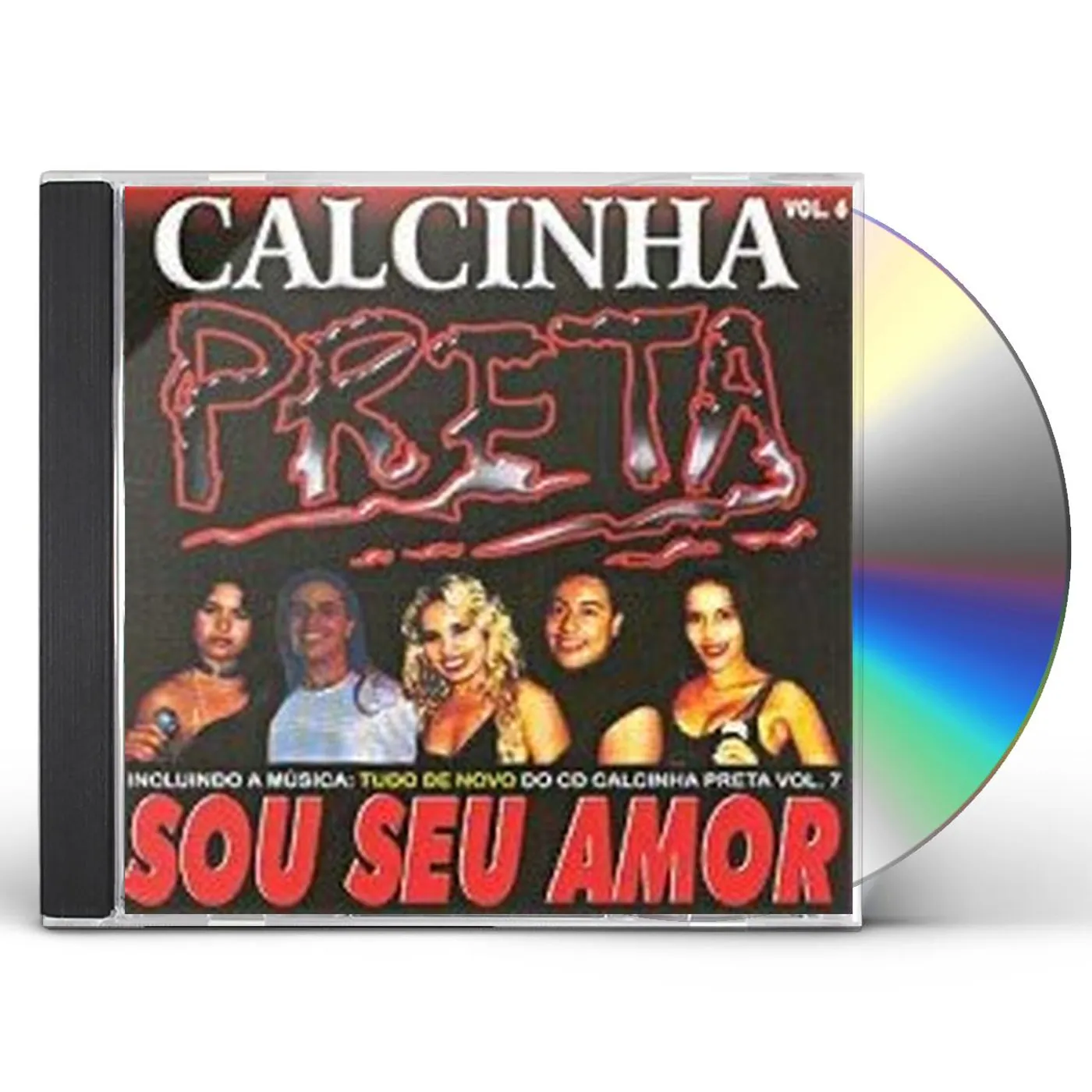 CALCINHA PRETA 6 CD