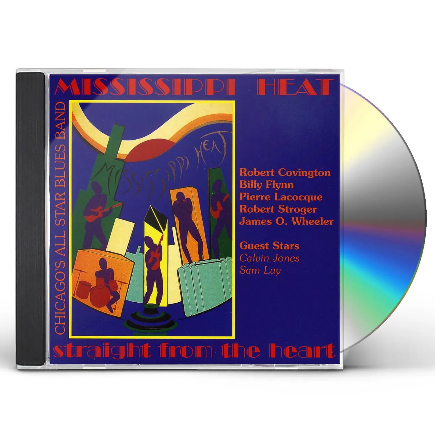 Mississippi Heat STRAIGHT FROM THE HEART CD