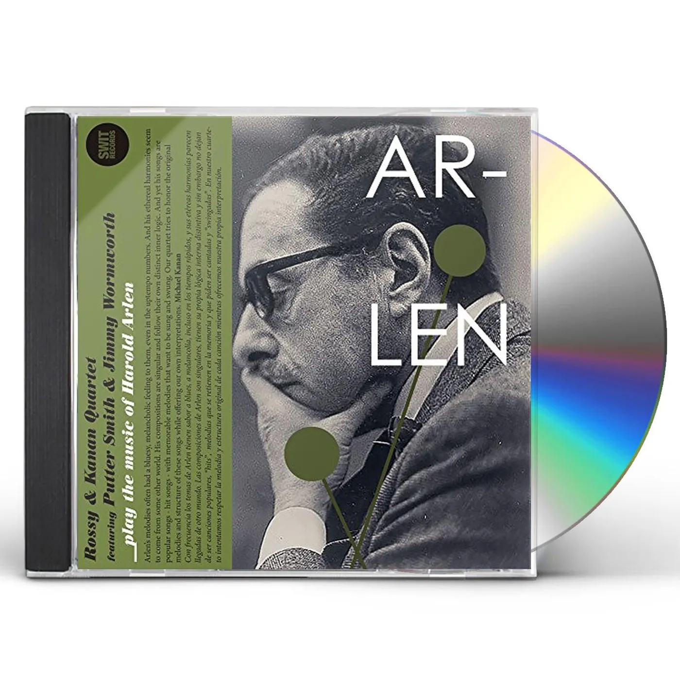 Jorge Rossy PLAY THE MUSIC OF HAROLD ARLEN CD