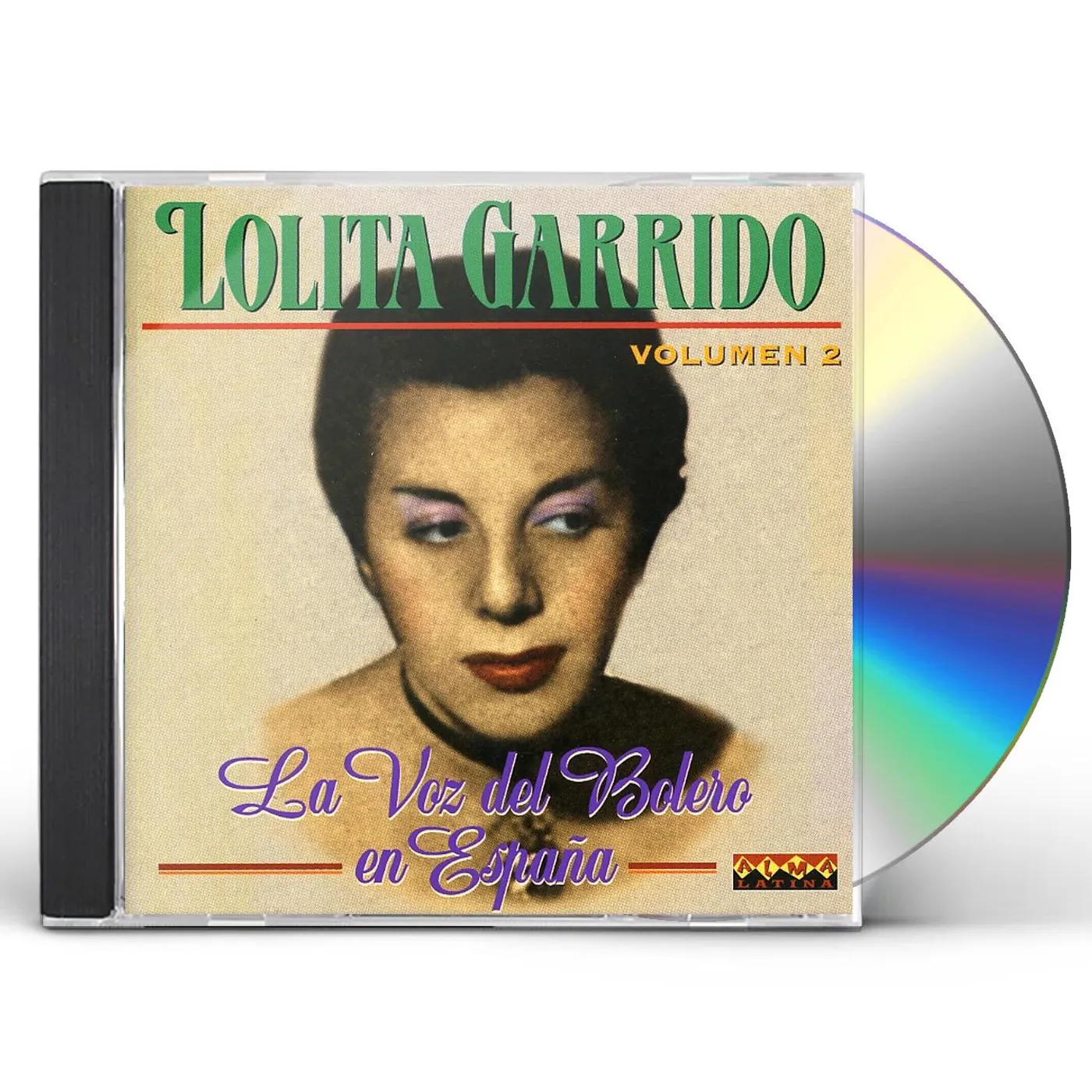 Lolita Garrido LA VOZ DEL BOLERO EN ESPANA VOL 2 CD