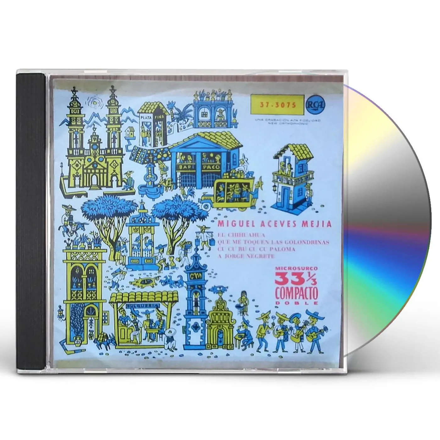 Miguel Aceves Mejia CANCIONES POPULARES DE MEXICO 2 CD