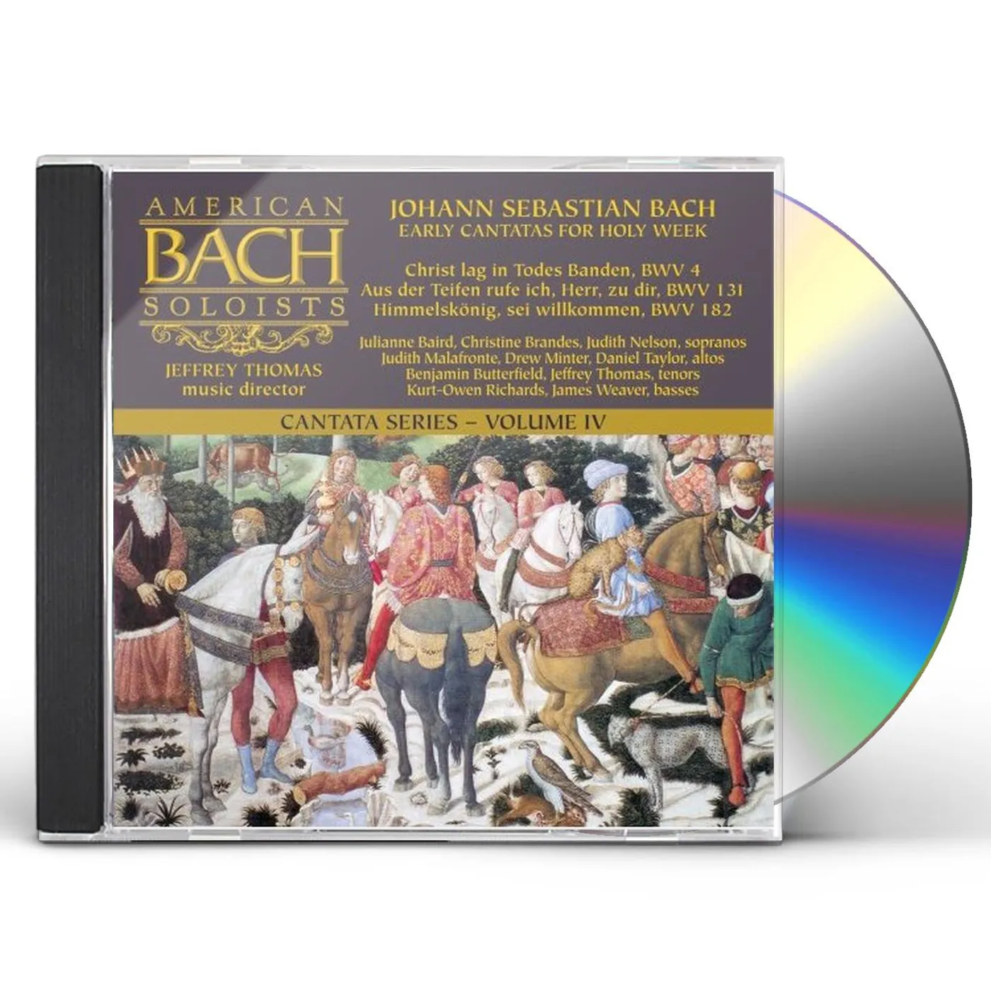 American Bach Soloists BACH CANTATA SERIES: EARLY CANTATAS FOR HOL 4 CD