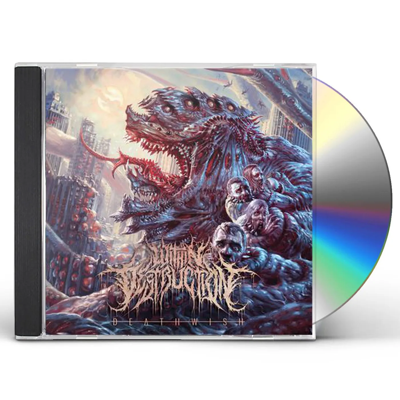 Within Destruction DEATHWISH CD